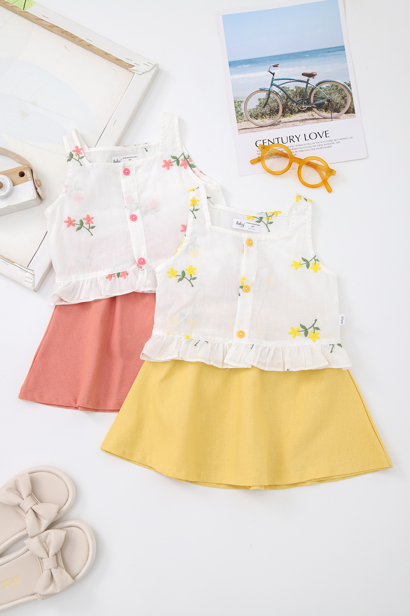 Set áo sát nách quần bèo gấu_thumbnail_1