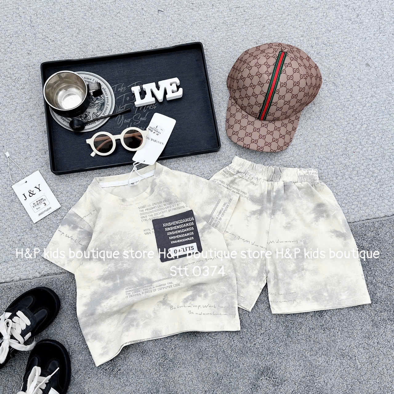 K17 BỘ CỘC LOANG TÚI TRƯỚC NGỰC OUTLETS- A117.1536