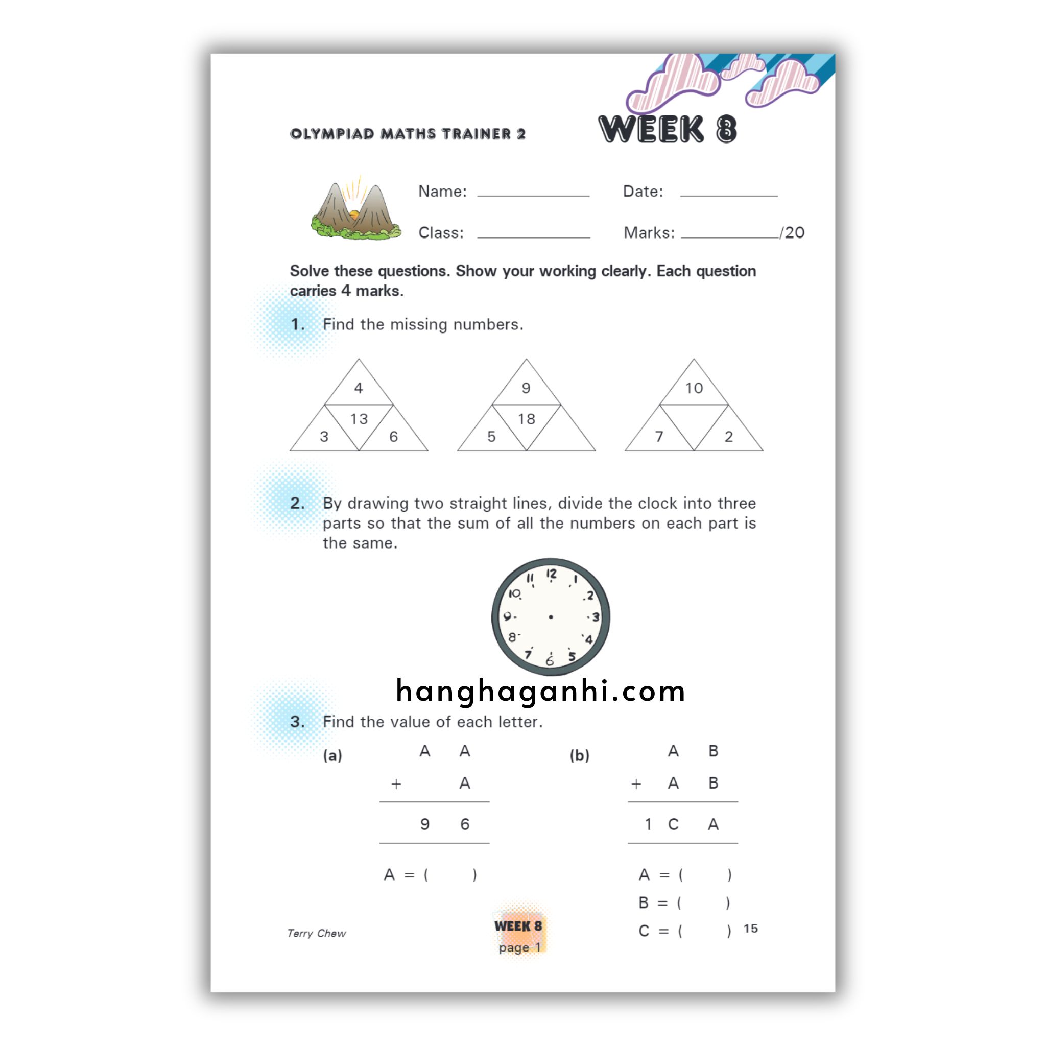 Olympiad Maths Trainer Level 2- Sách Toán Tiếng Anh Singapore cho bé lớp 2_thumbnail_7