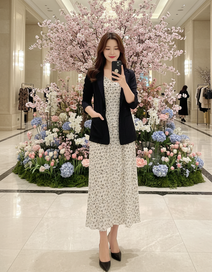 Set Bộ Đầm áo vét phong cách hàn quốc cao cấp_thumbnail_3