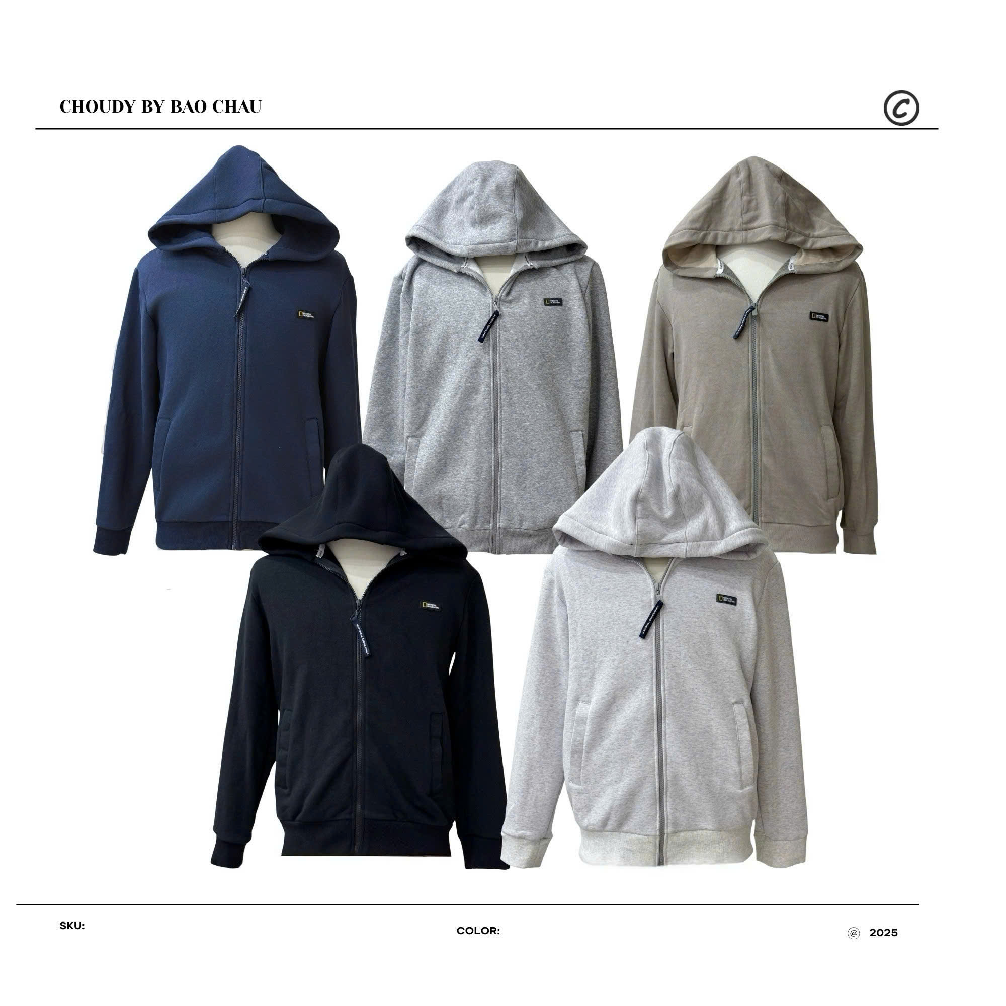 A667 ÁO KHOÁC NAM 5 MÀU