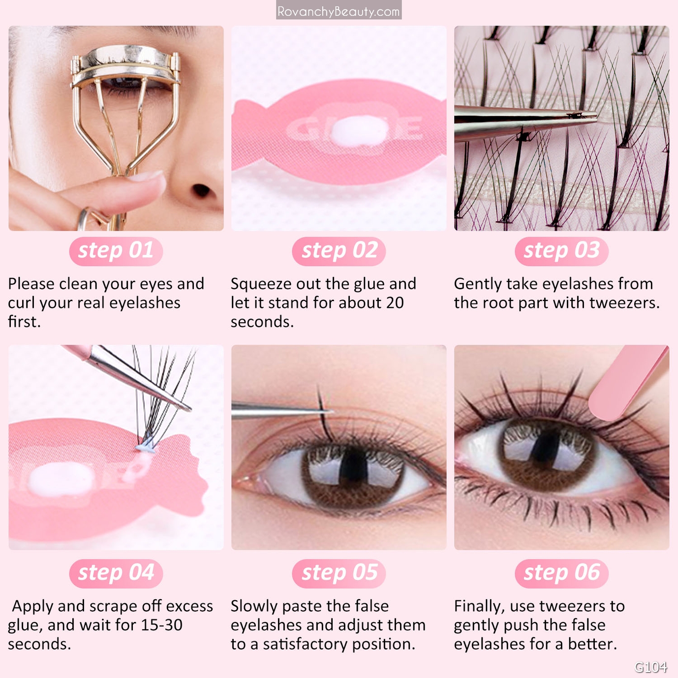 G104 Mi Lẻ GEPORA 100 Sợi, Siêu Tự Nhiên, Mềm Nhẹ, Không Keo Thừa, Tái Sử Dụng_thumbnail_7