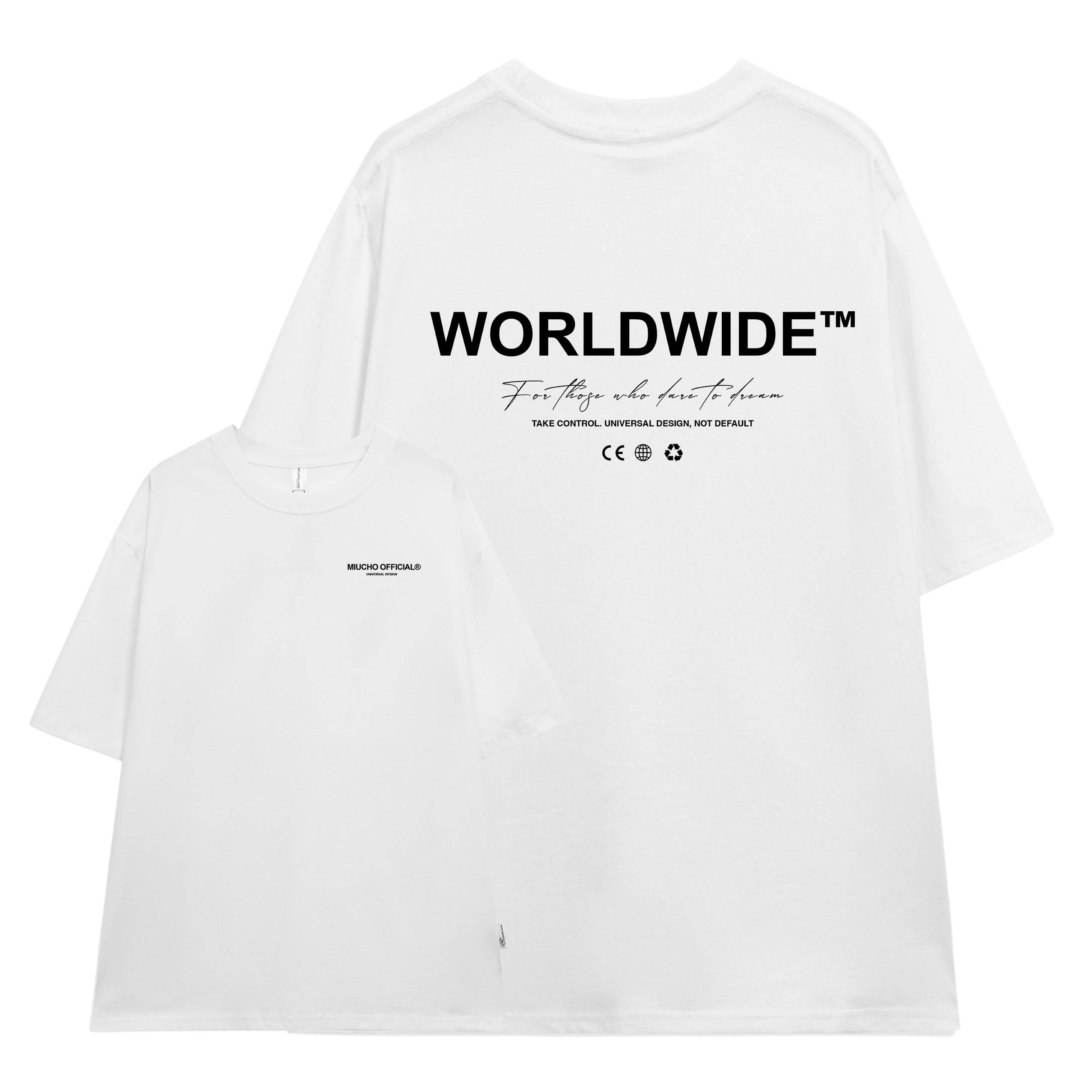 Áo thun form rộng unisex vải cotton MT119 Miucho Brand in graphic_thumbnail_8