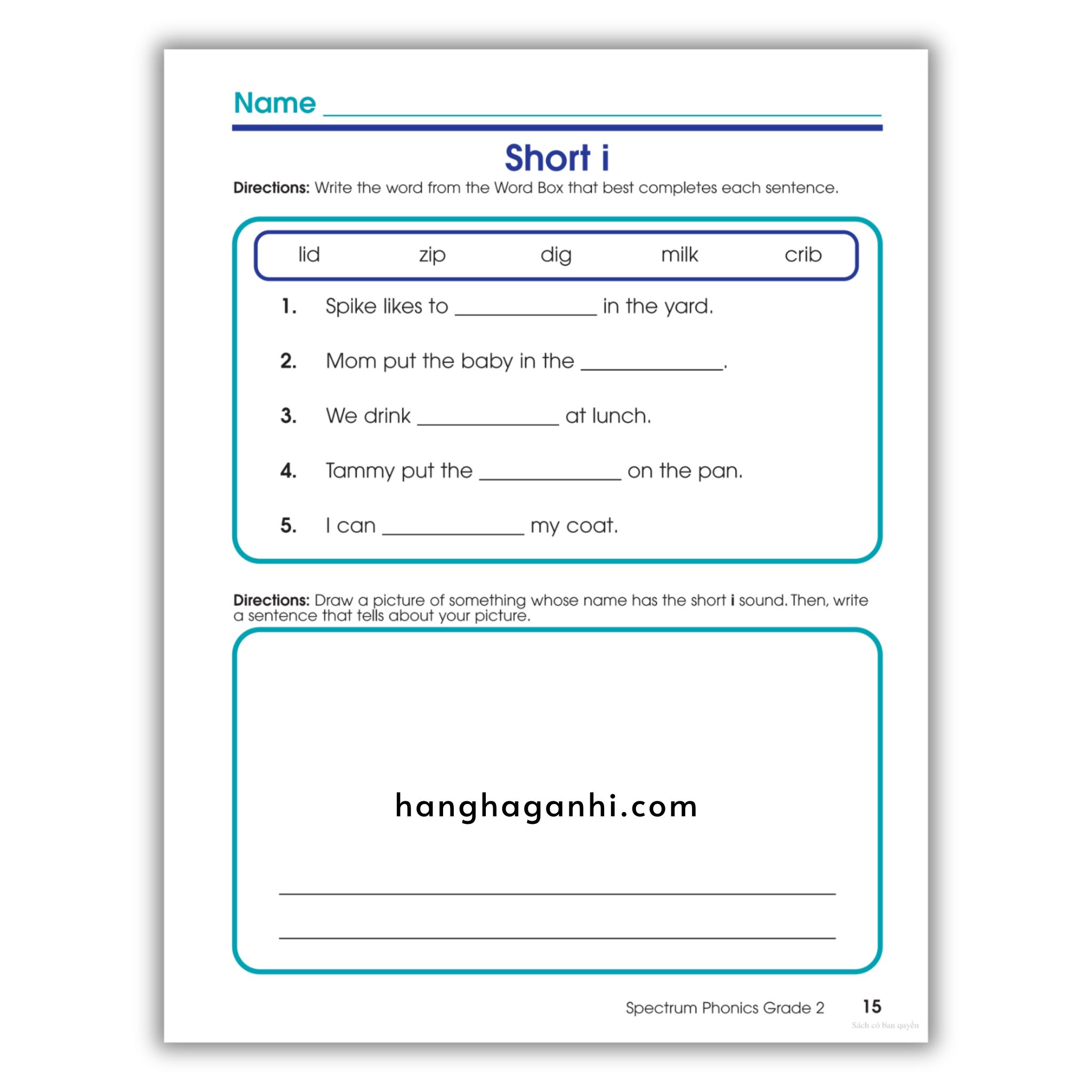 Sách Spectrum Phonics Workbook Grade 2_thumbnail_8