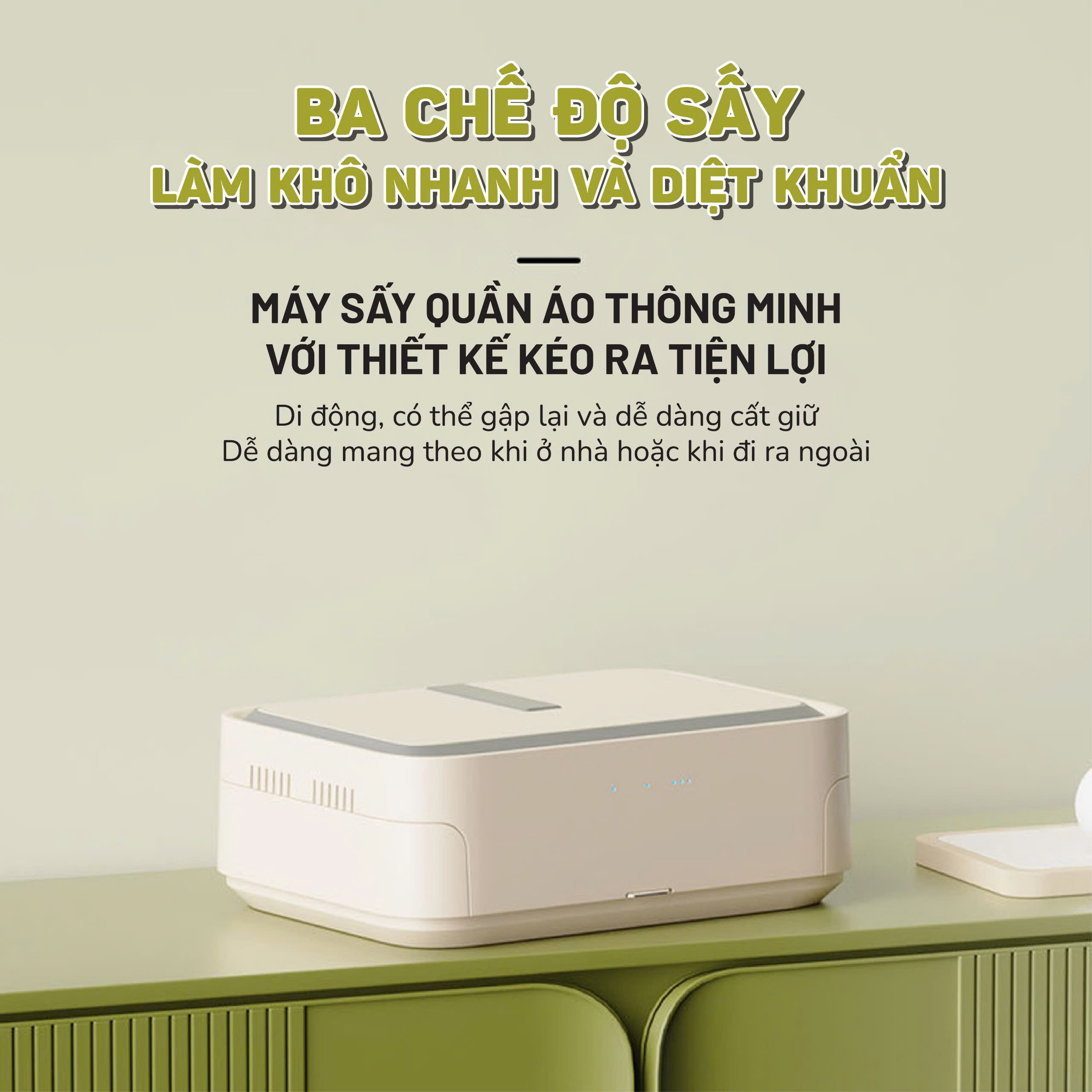 Máy Sấy Quần Áo Gấp Gọn TẶNG MIẾNG GIẶT HH02_thumbnail_3