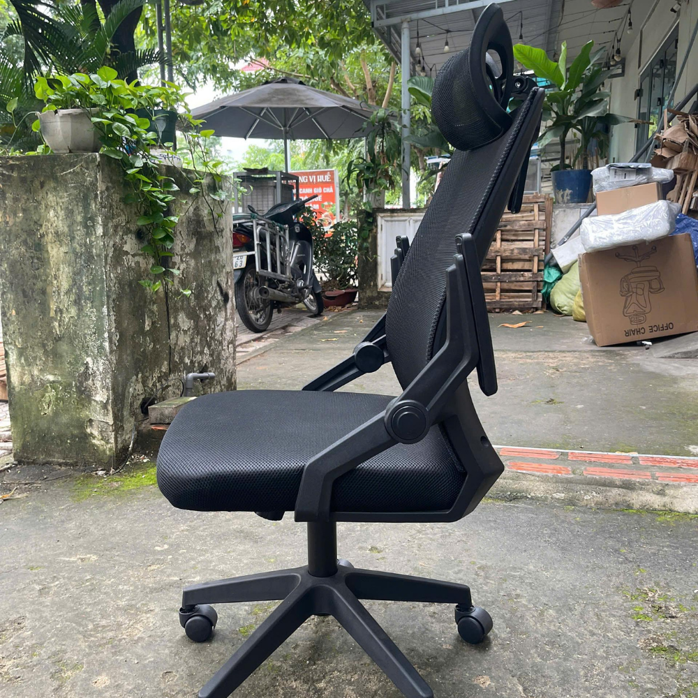 Ghế Công Thái Học LX04 – Vải Lưới Thoáng Mát, Tựa Lưng Đàn Hồi, Thiết Kế Tinh Gọn Hiện Đại_thumbnail_6