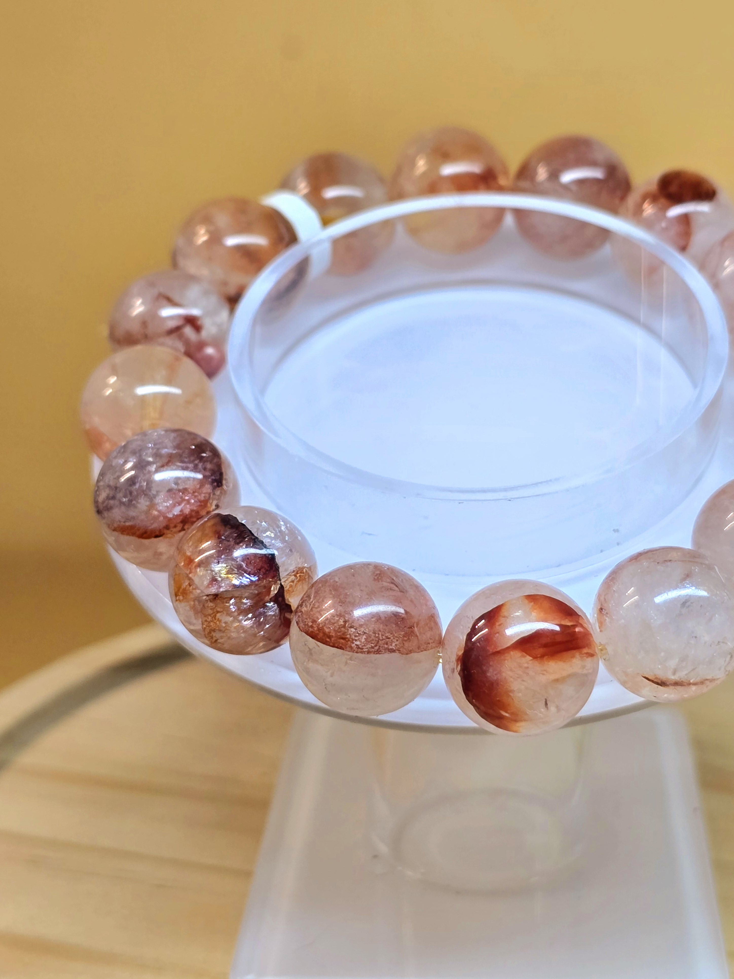 Vòng Tay Đá Thạch Anh Harlequin Quartz