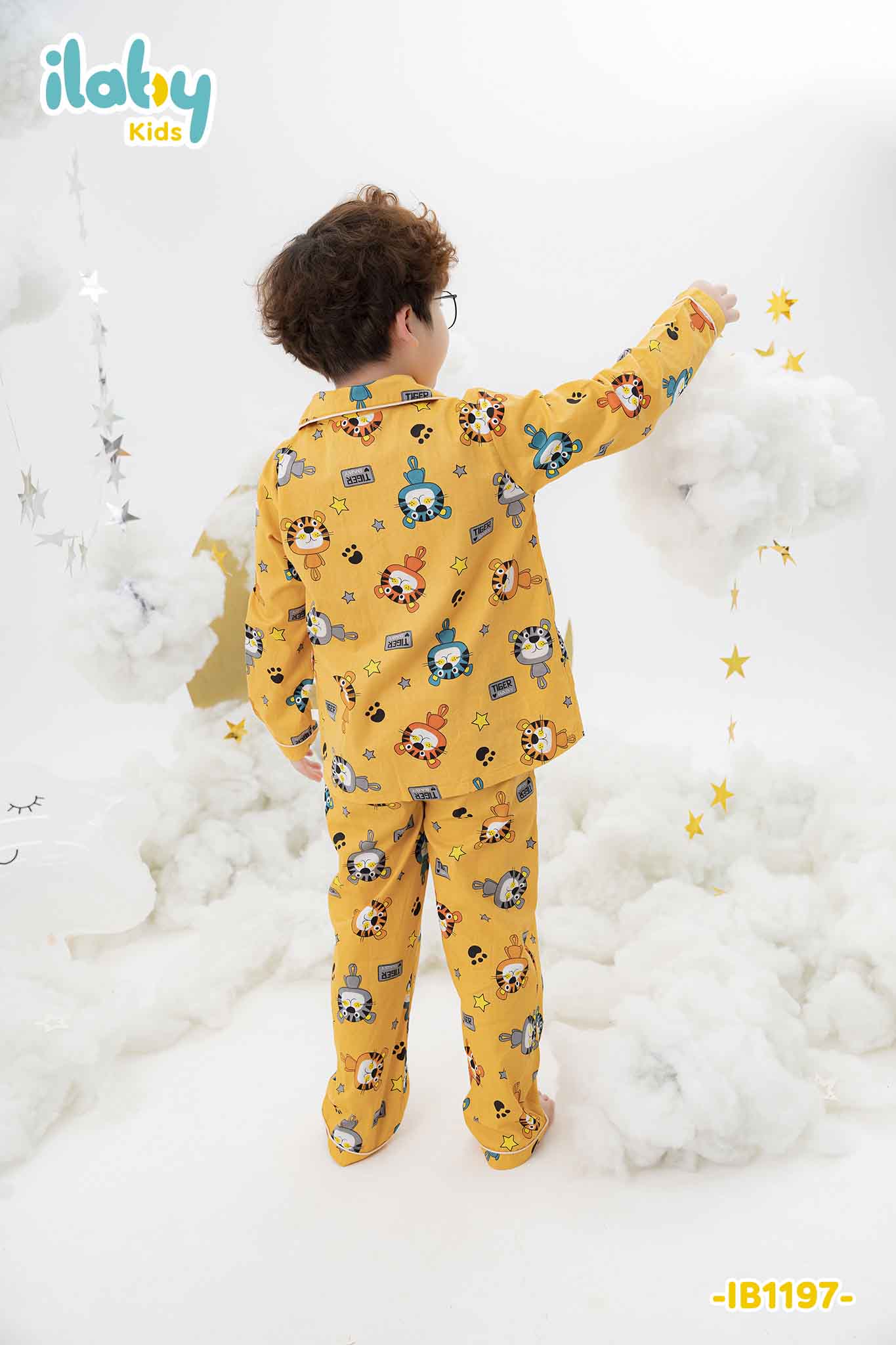 [ Outfit mềm mại ] Bộ pyjama cổ 2 ve họa tiết_thumbnail_2