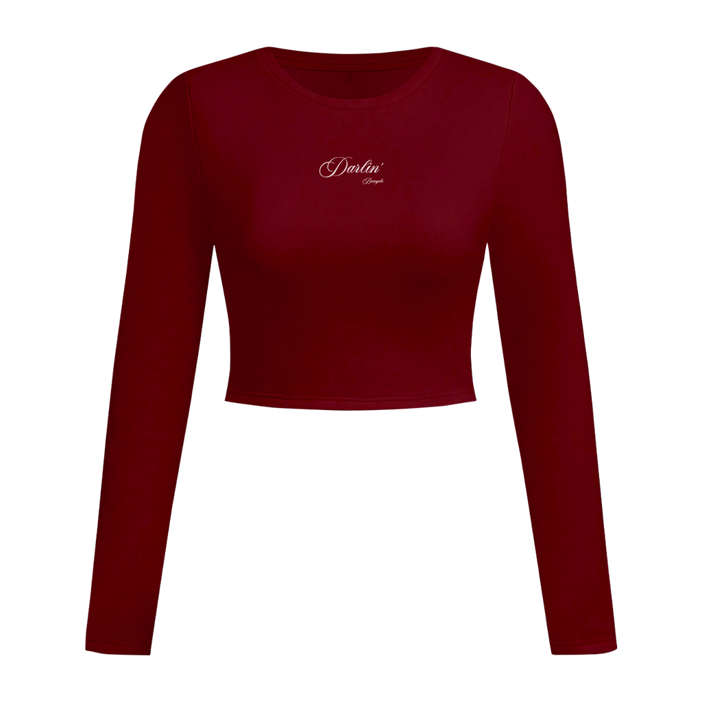 Áo croptop tay dài hack dáng 2499 Beezy 100% vải visco thoáng mát cổ tròn, nhiều màu, dễ phối đồ_thumbnail_12