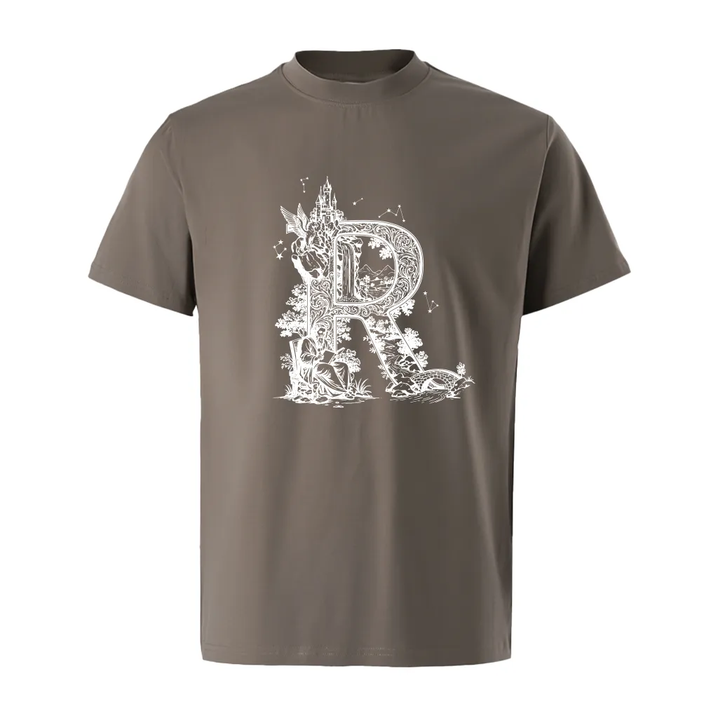 Áo thun nam local brand Miucho Iconic chữ R form rộng tay ngắn cotton thoáng mát 2763_thumbnail_15