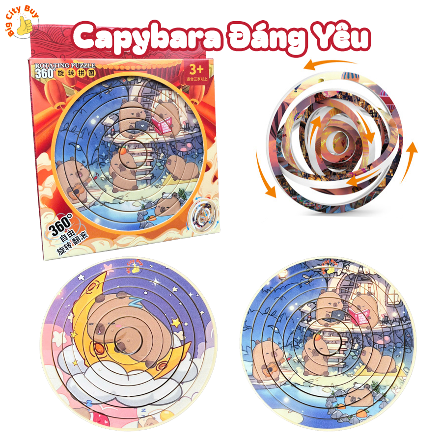 Rubik Cầu Xoay 360 Độ Thử Thách Trí Tuệ Cho Bé, Đồ Chơi Giải Đố Siêu Hay Đa Dạng Mẫu Mã_thumbnail_7