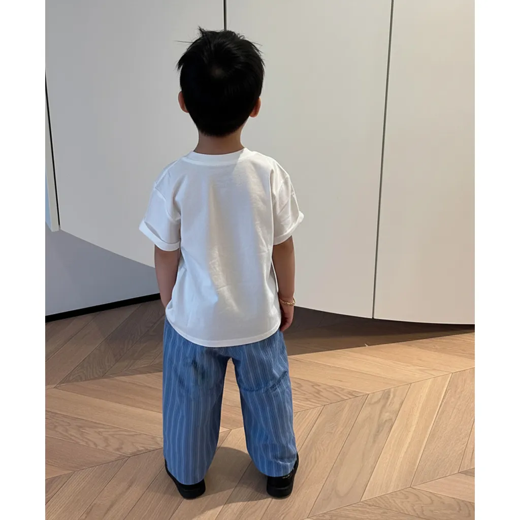 Áo thun kid form rộng bé trai Kado vải cotton thoáng mát thấm hút tốt cho bé Gấu Teddy 2916_thumbnail_5