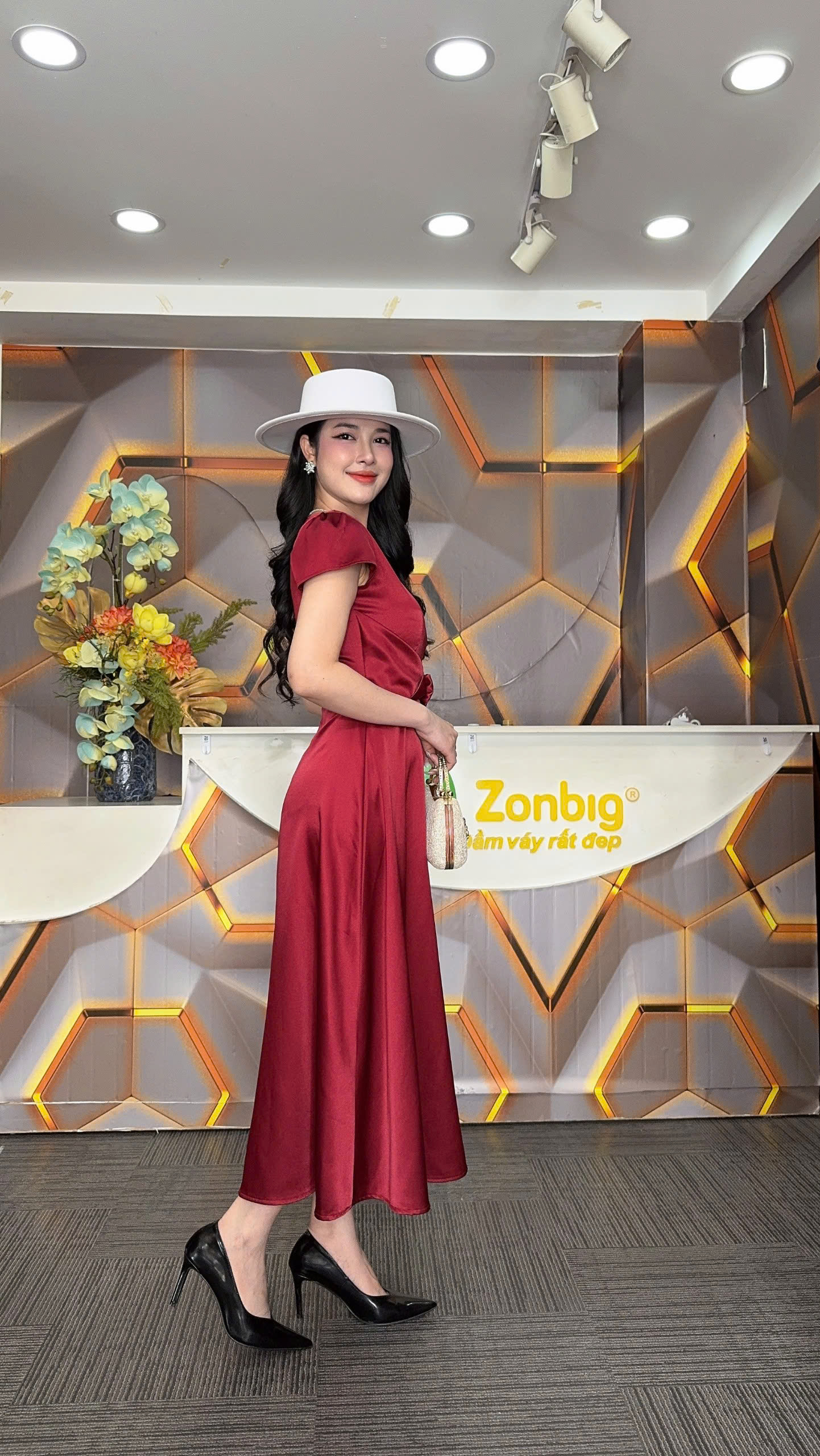 Đầm xòe - Y1903 - Thương hiệu Zonbig_thumbnail_5