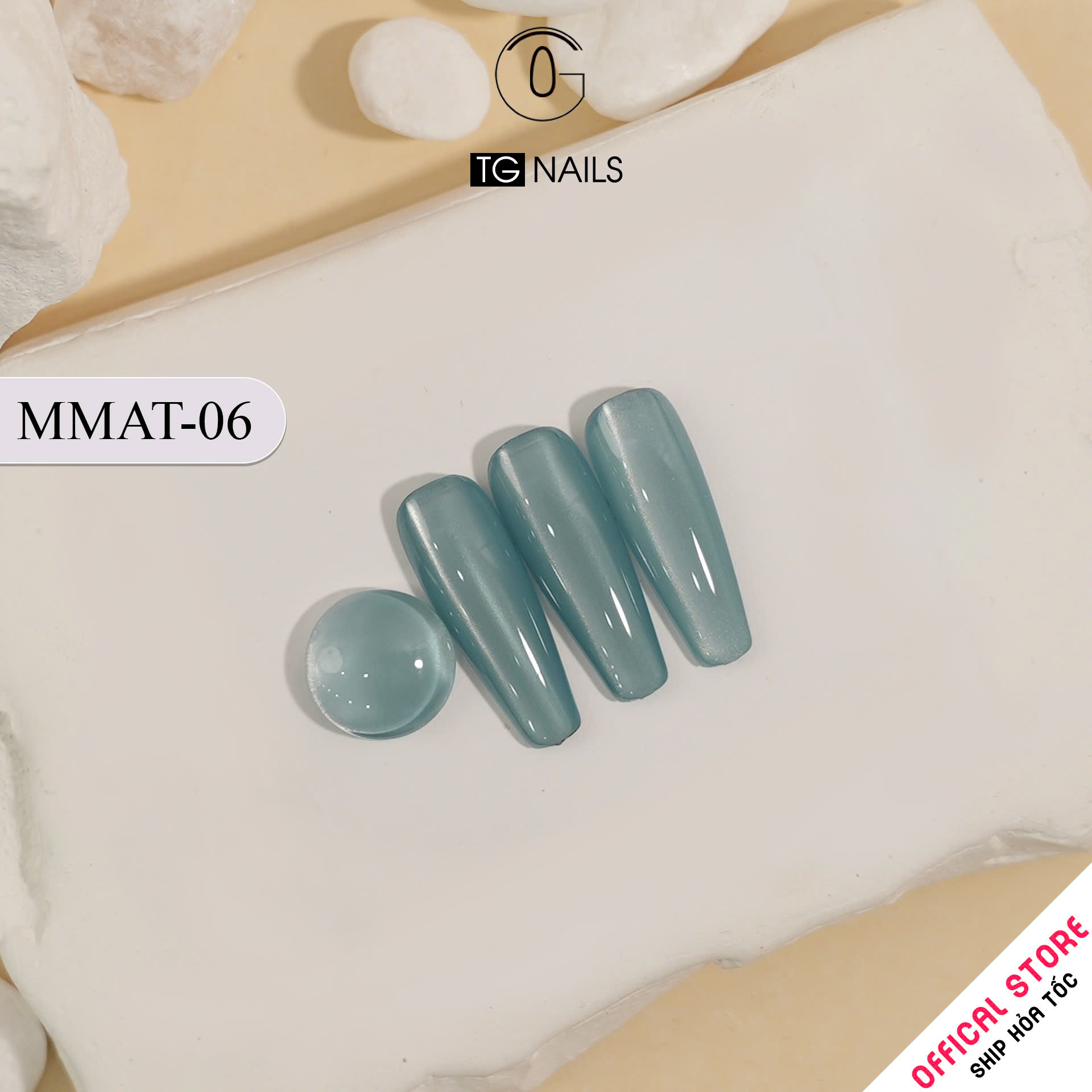 Sơn móng gel TG. Dung tích: 15ml/ lọ. Nhãn hàng TG nail._thumbnail_7