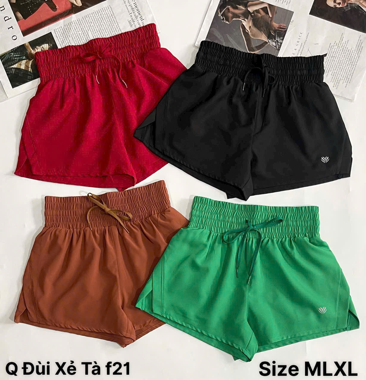 Quần Đùi Thể Thao Boxer 2 Lớp Xẻ Tà Cột Dây_thumbnail_3