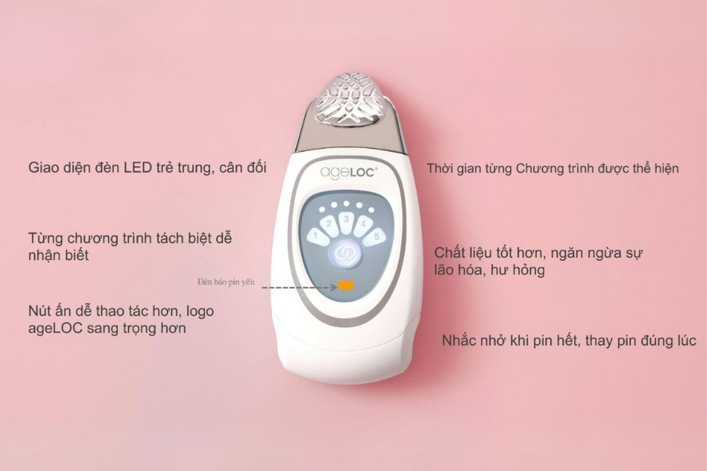 Máy nâng cơ AgeLOC Galvanic Spa Nuskin