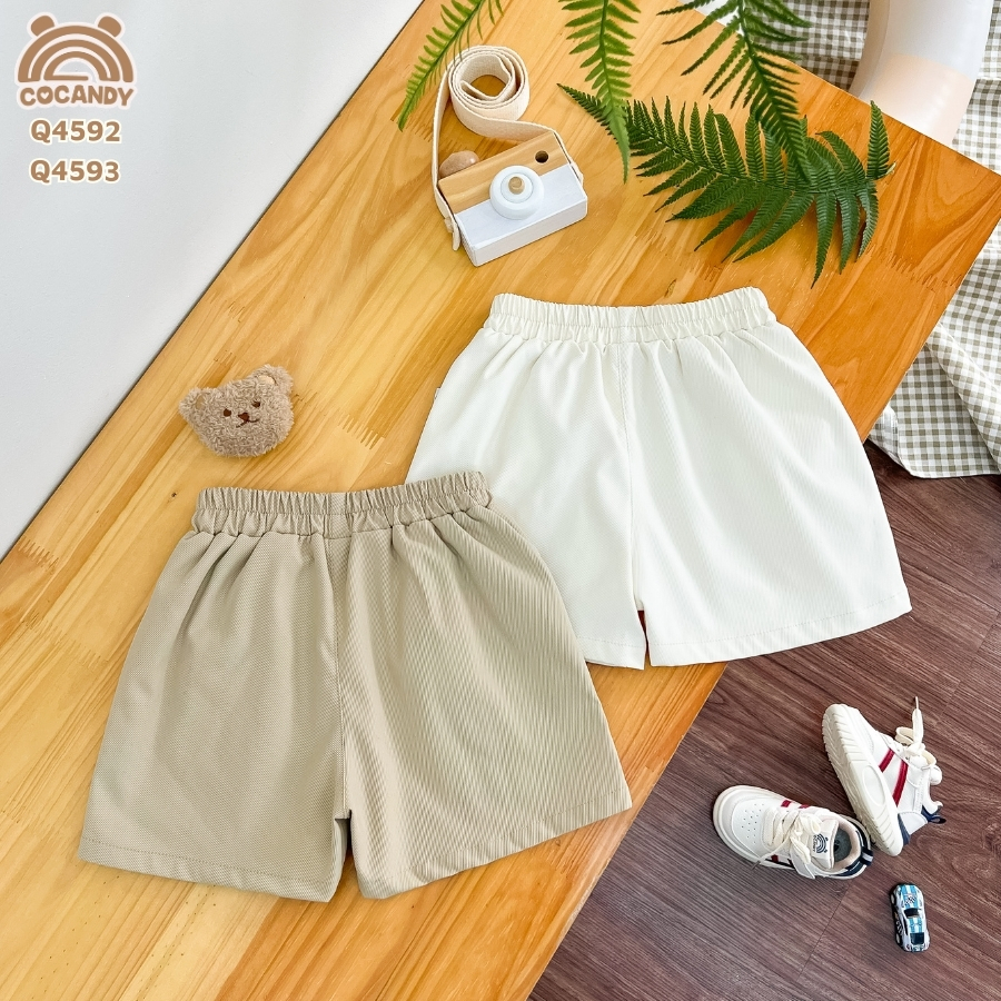 Quần cộc kaki BE SÁNG túi ốp kiểu 2 bên_thumbnail_5