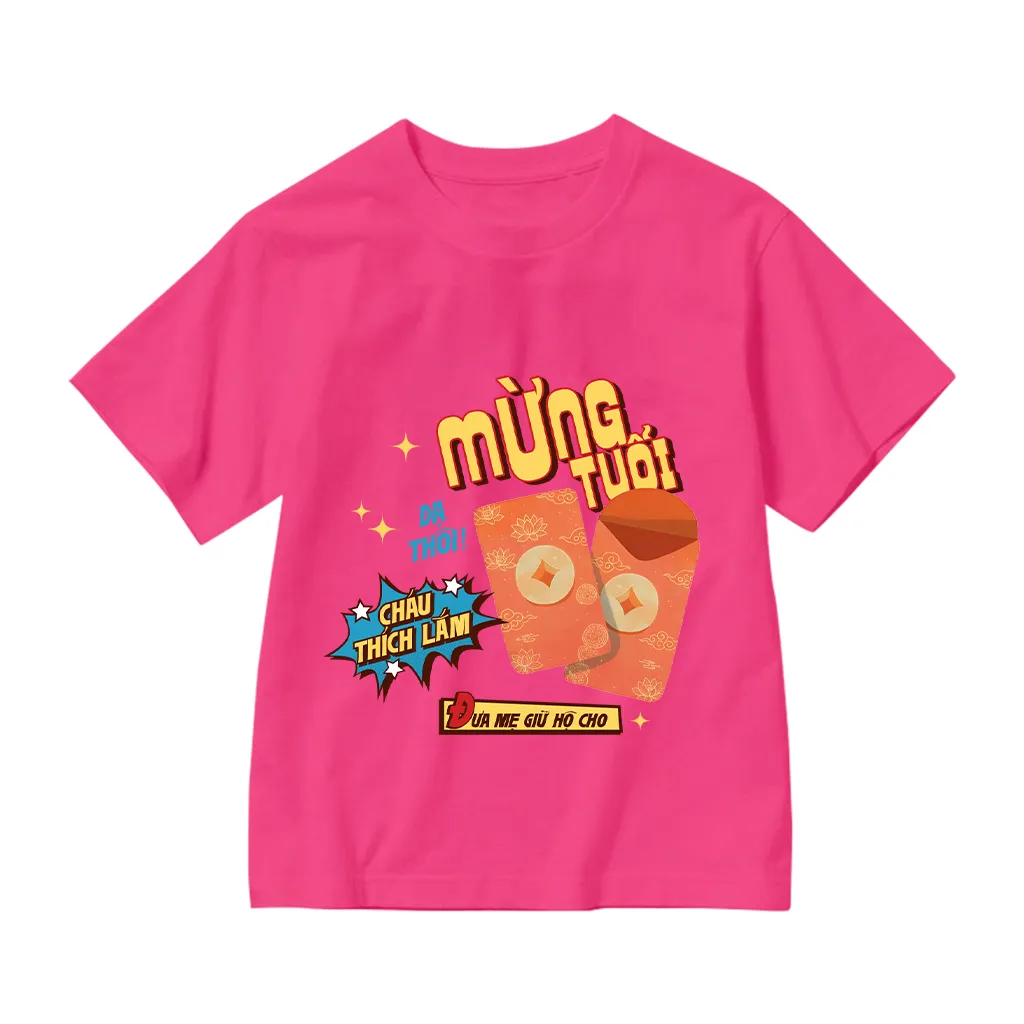 Áo thun kid Kado vải cotton dày dặn thoáng mát nhiều màu Mừng tuổi cho bé in mix 2857_thumbnail_15