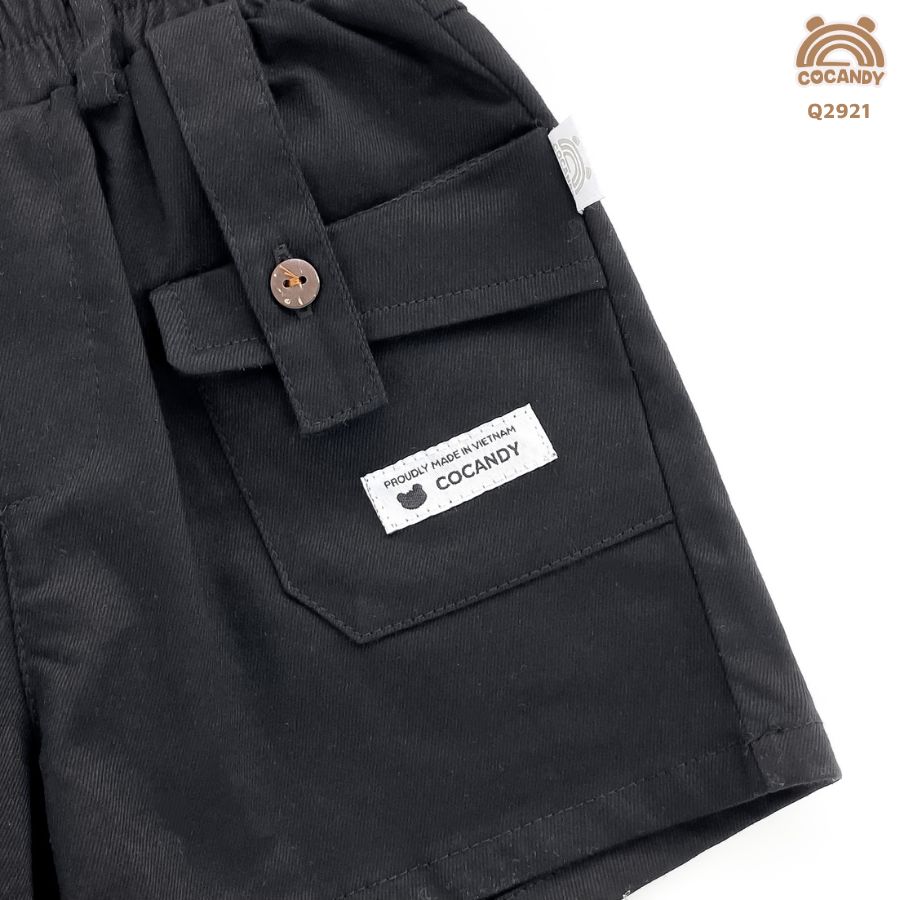 Quần cộc ĐEN 2 túi chéo cúc_thumbnail_3