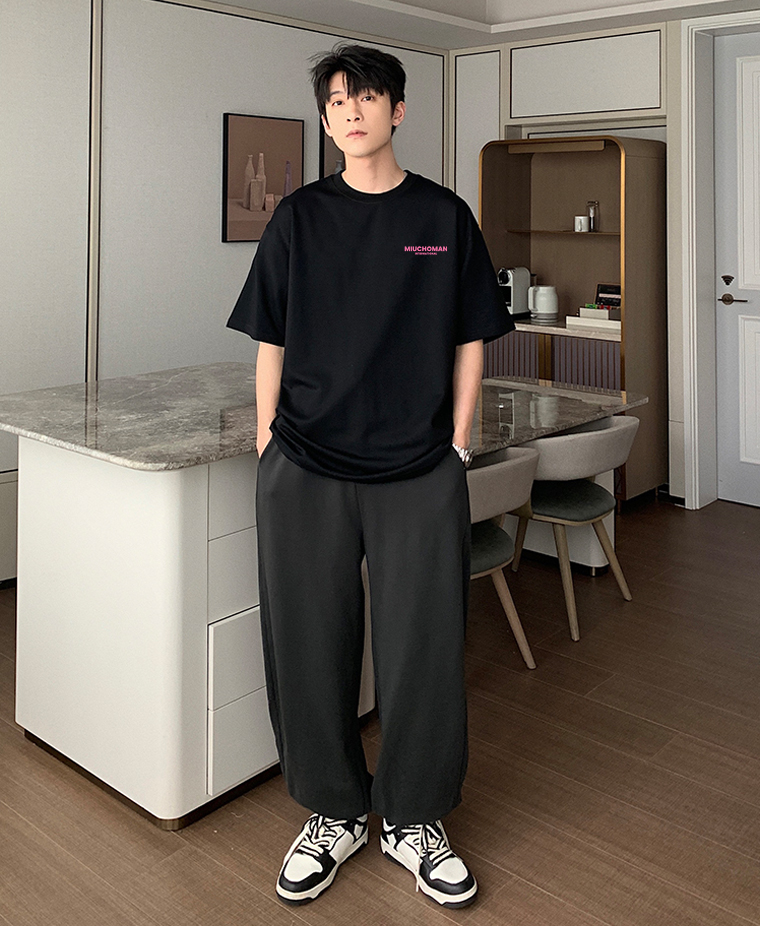 Áo thun nam local brand nhiều màu ATD1466 Miucho Man vải cotton thoáng mát cổ tròn in basic_thumbnail_6