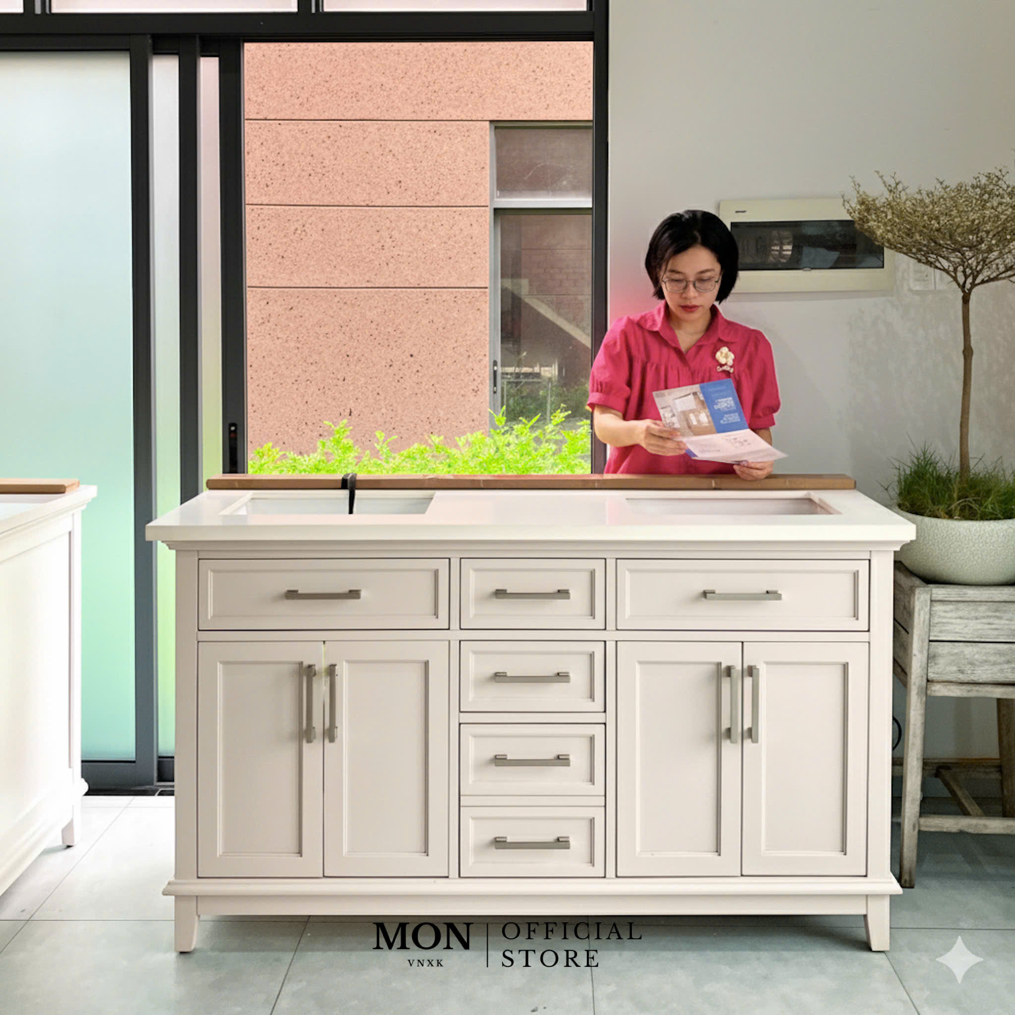 TỦ LAVABO CANAAN 60 INCH TRẮNG NGÀ_thumbnail_1