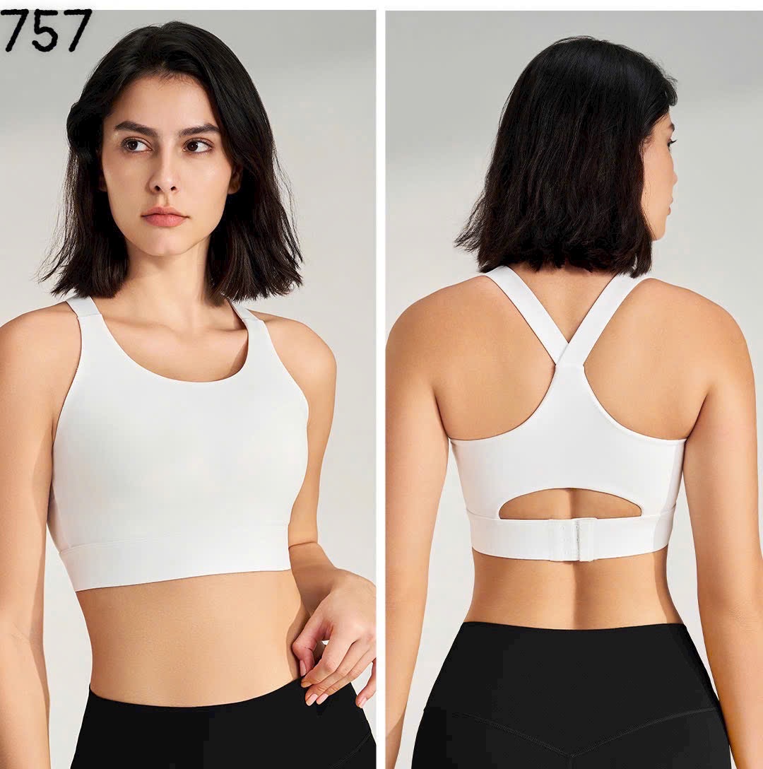 Áo Lót Thể Thao Tập Gym Yoga Nữ Yumiisport Áo Bra Hai Dây Cài Khoá Nâng Ngực Không Gọng Vải Co Giãn Thoáng Mát Sẵn Mút_thumbnail_16