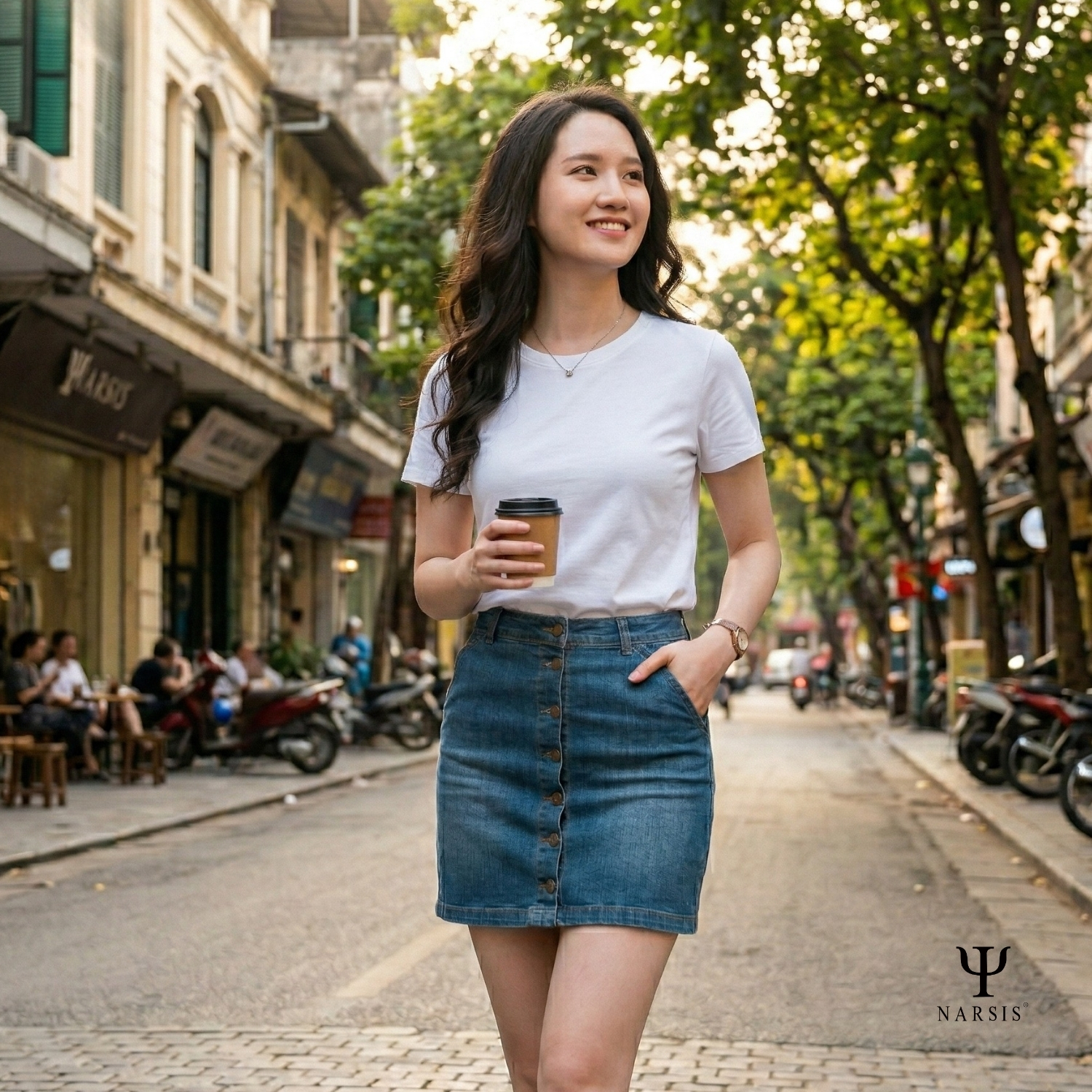 CHÂN VÁY JEAN B7012 NARSIS CHẤT LIỆU JEAN BỀN BỈ, CÁ TÍNH, TRẺ TRUNG, THỜI TRANG_thumbnail_3