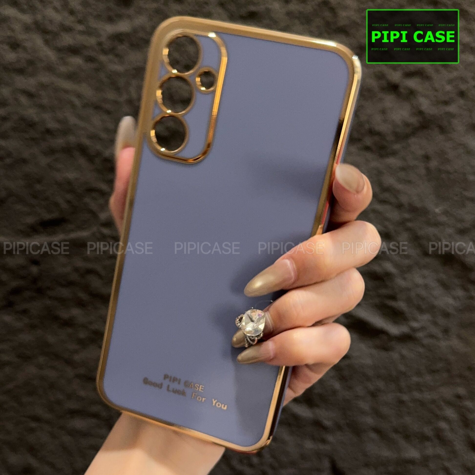 Ốp Lưng Samsung A34 - Royal - Xám