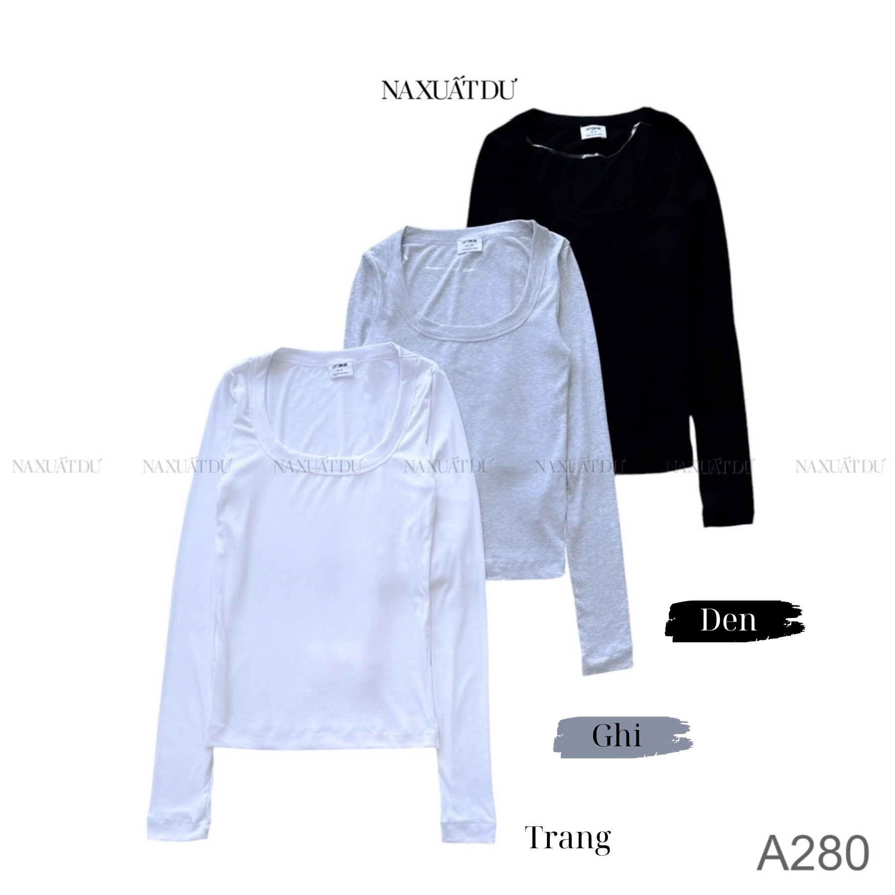 Áo thun tay dài nữ - A280  (SALE)_thumbnail_7
