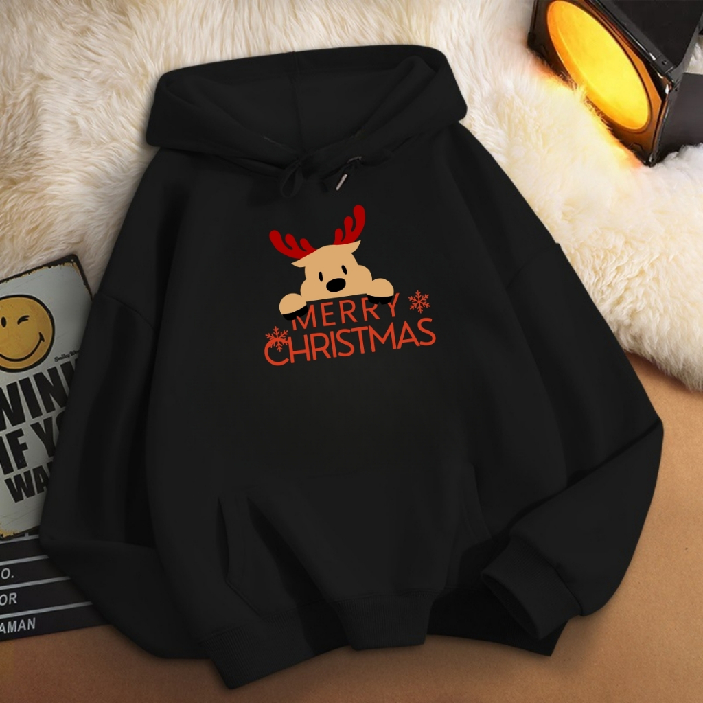 [Form Rộng] Áo hoodie nữ in hình NOEL nhiều mẫu - Loza G0229_thumbnail_6