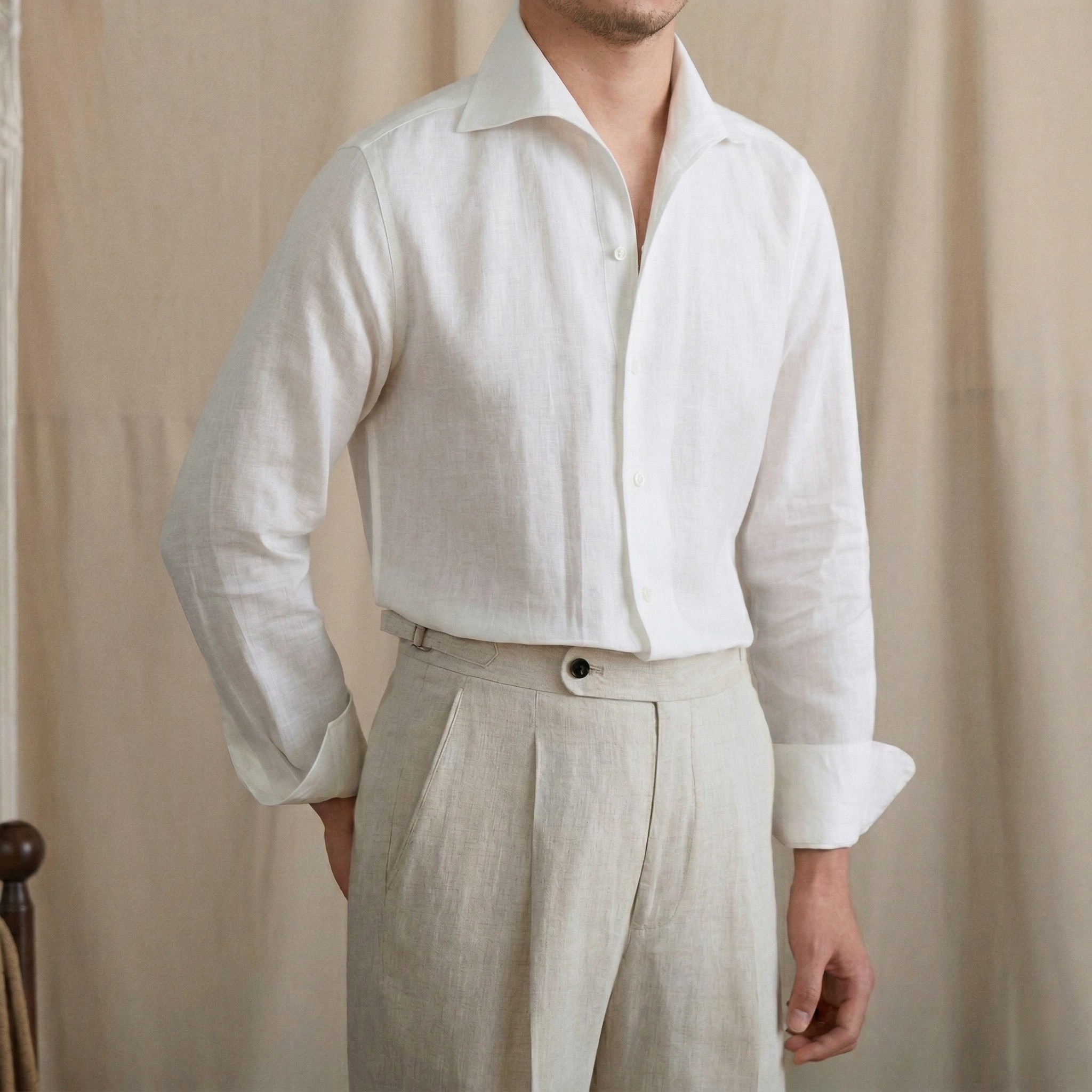Sơ Mi Linen Cổ Button Down Ẩn Season 2_thumbnail_3