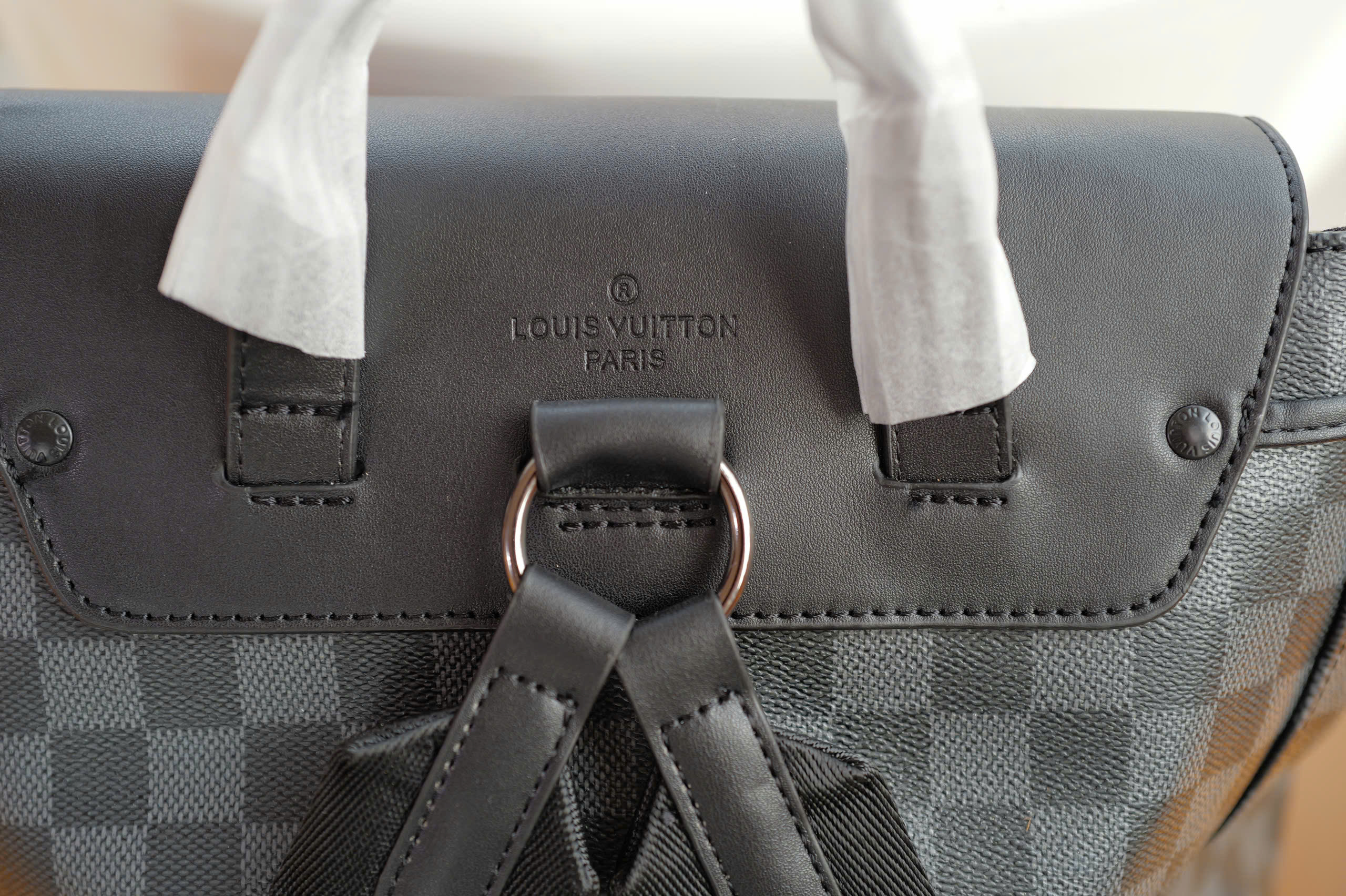 Balo Louis Vuitton Damier Graphite xám đen_thumbnail_4