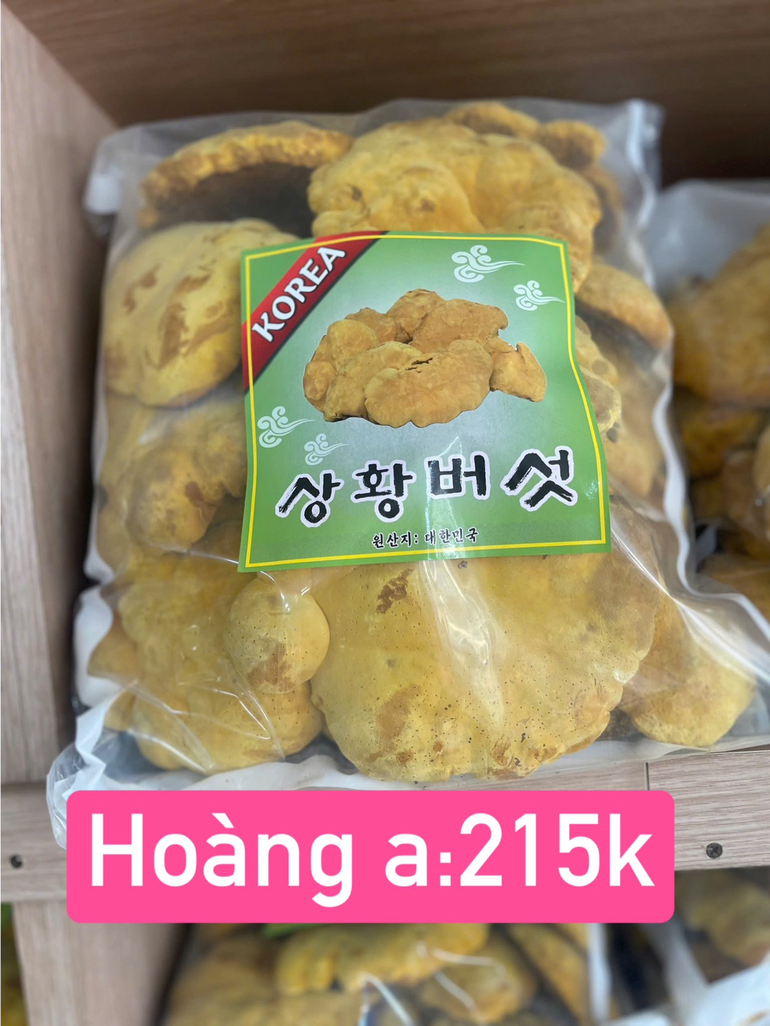 Nấm Thượng Hoàng A 500g