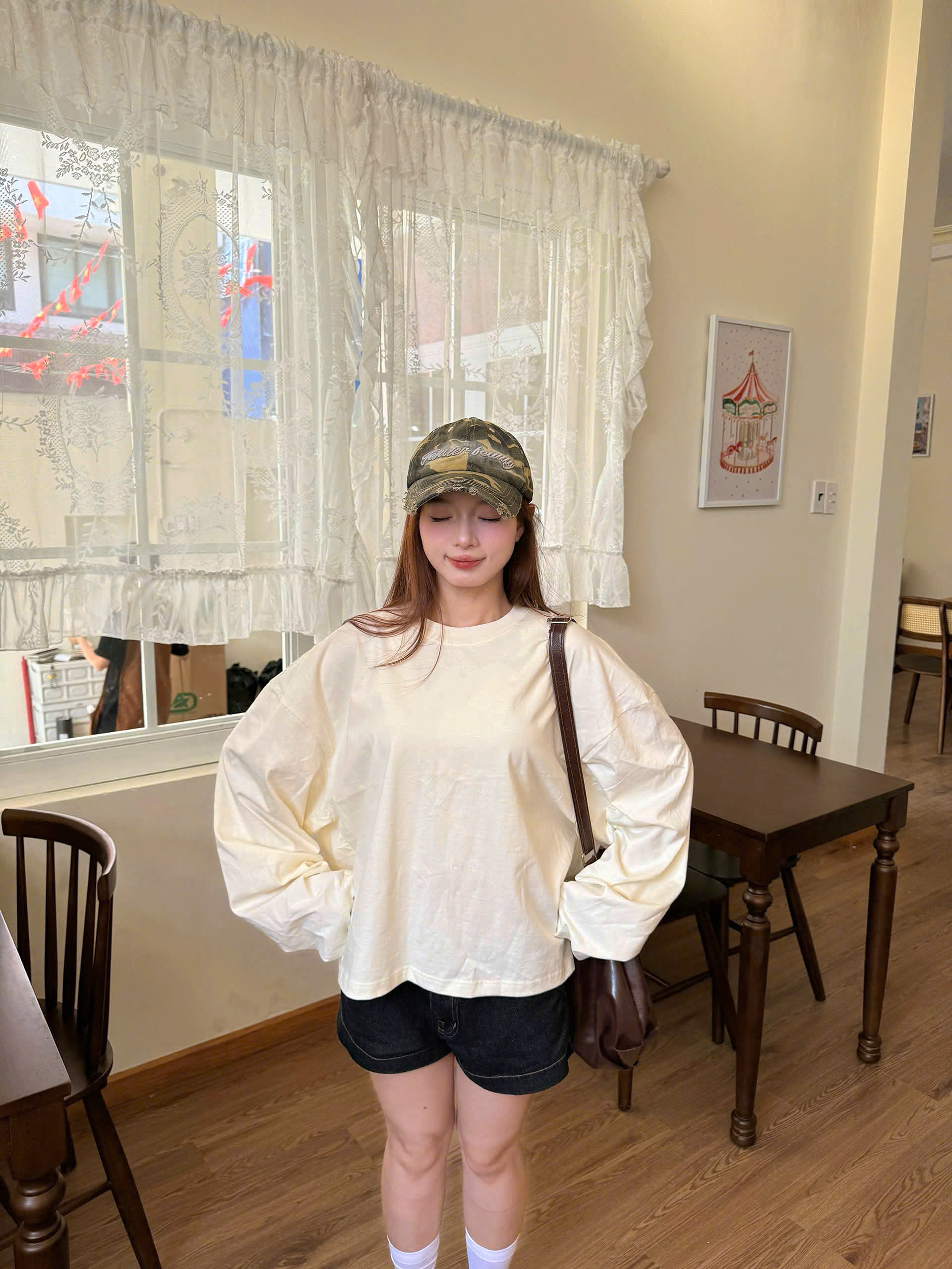 Áo thun nữ tay dài form boxy Miucho cotton 2 chiều thoáng mát kiểu Hàn Quốc local brand AT00053_thumbnail_6