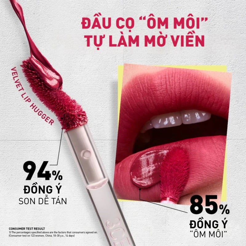 Son Kem Lì 3CE Velvet Lip Tint Plush_thumbnail_5