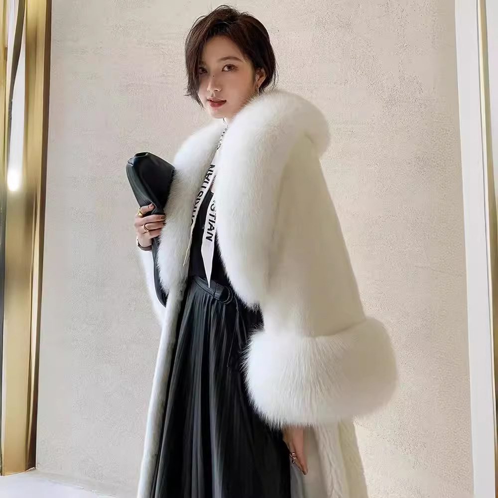 Áo Khoác Lông Mềm Mại Lớn