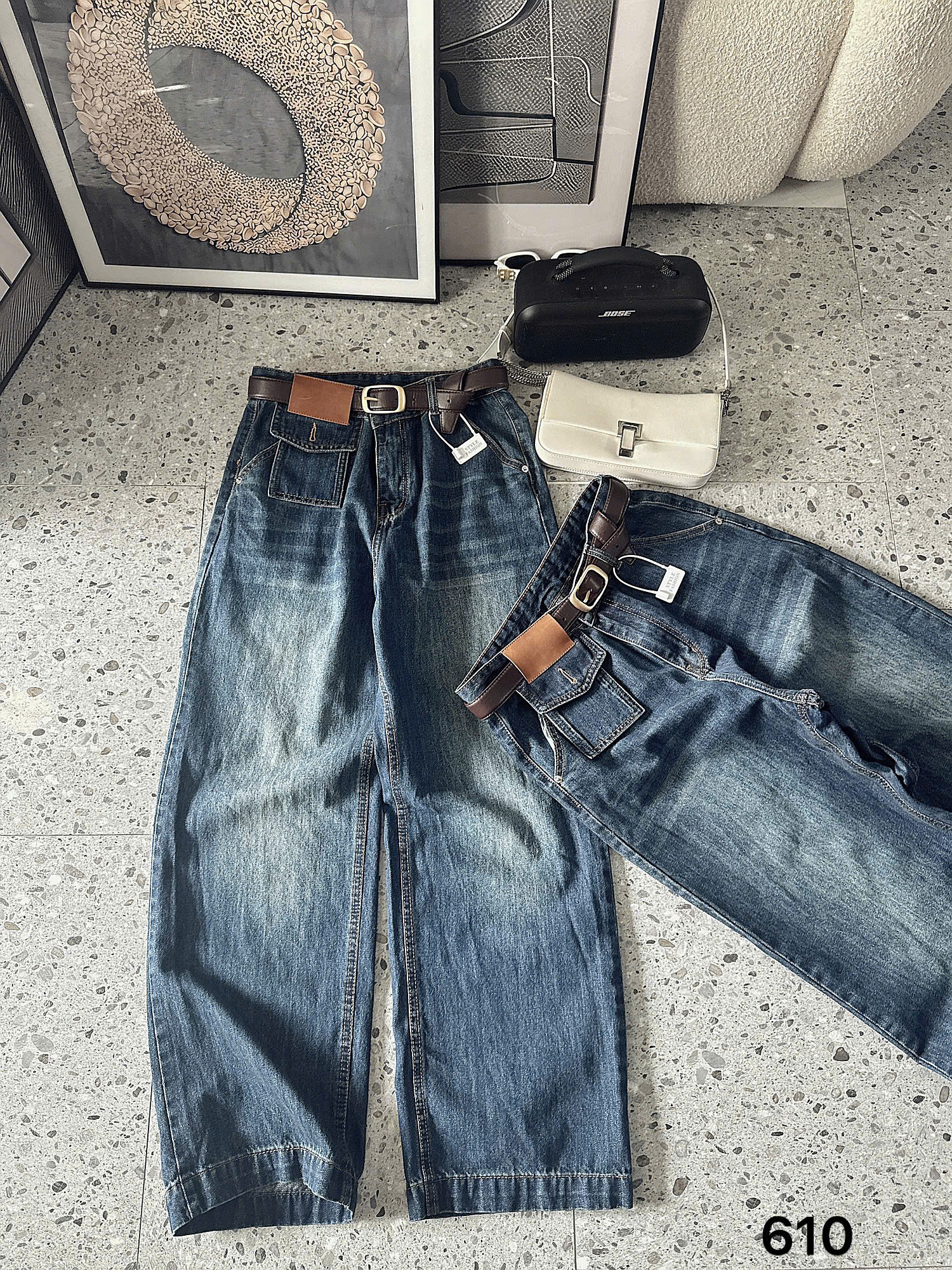 BIGSIZE NỮ - Quần jean suông phối túi T-QJ610_thumbnail_5