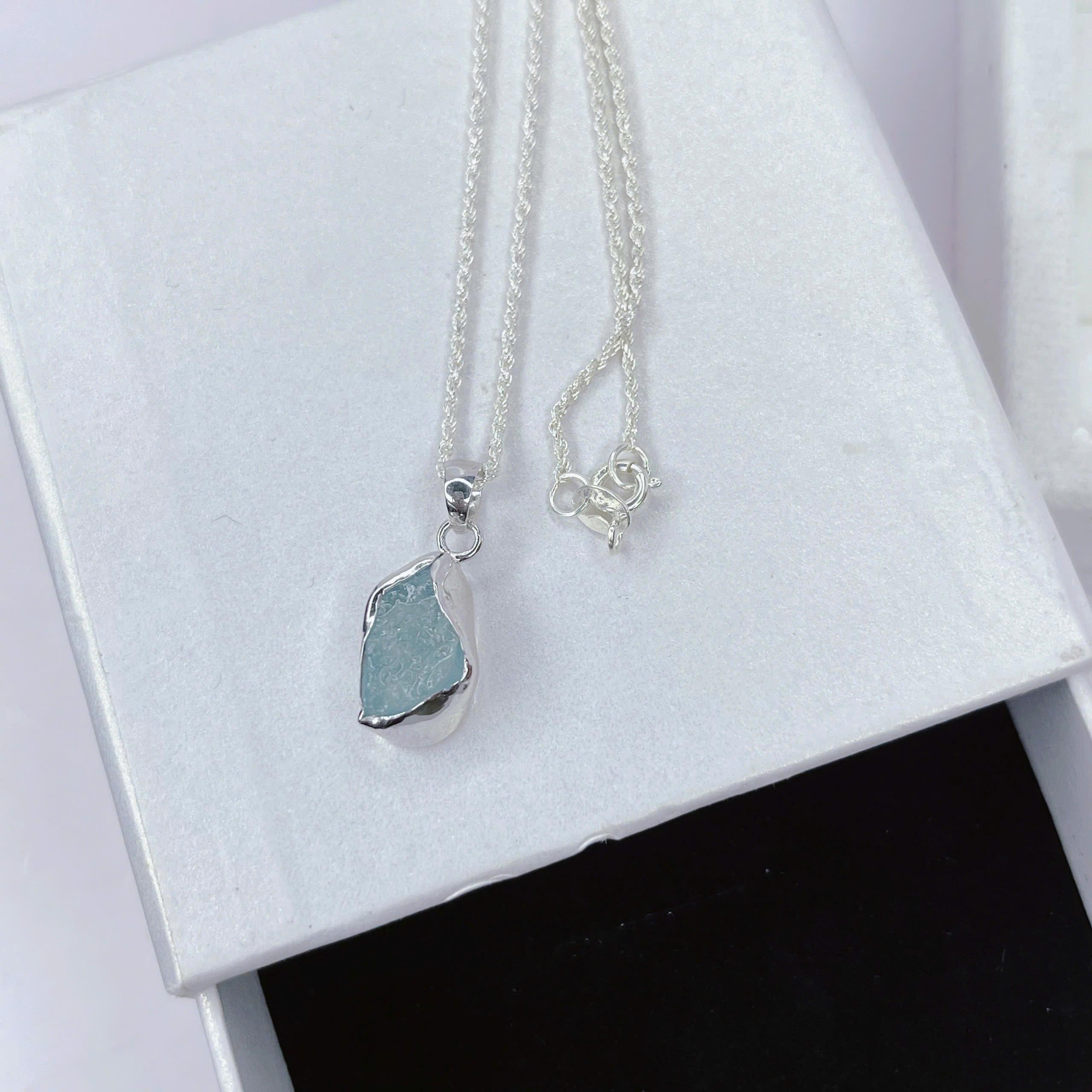 Vòng cổ bạc đá aquamarine_thumbnail_2