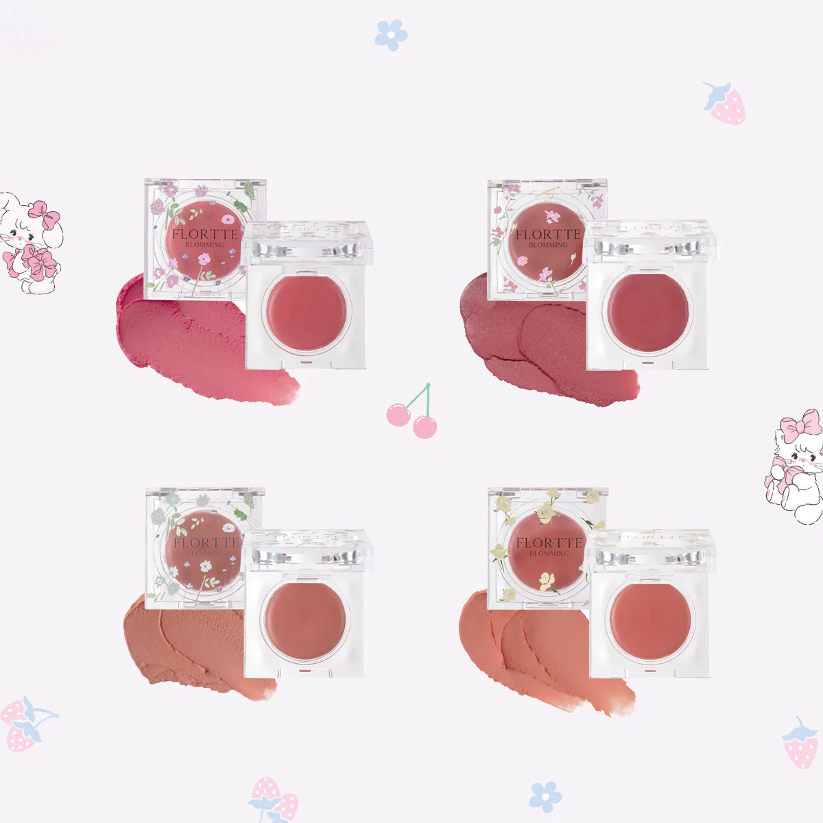 [FLORTTE] Phấn má kem Flortte hoa nhí_thumbnail_2