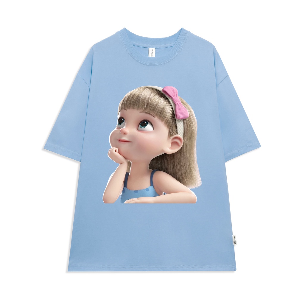 Áo thun nữ form rộng đẹp tay lỡ kiểu hàn quốc chất vải cotton mềm mịn AT253 Miucho in hoạ tiết_thumbnail_10