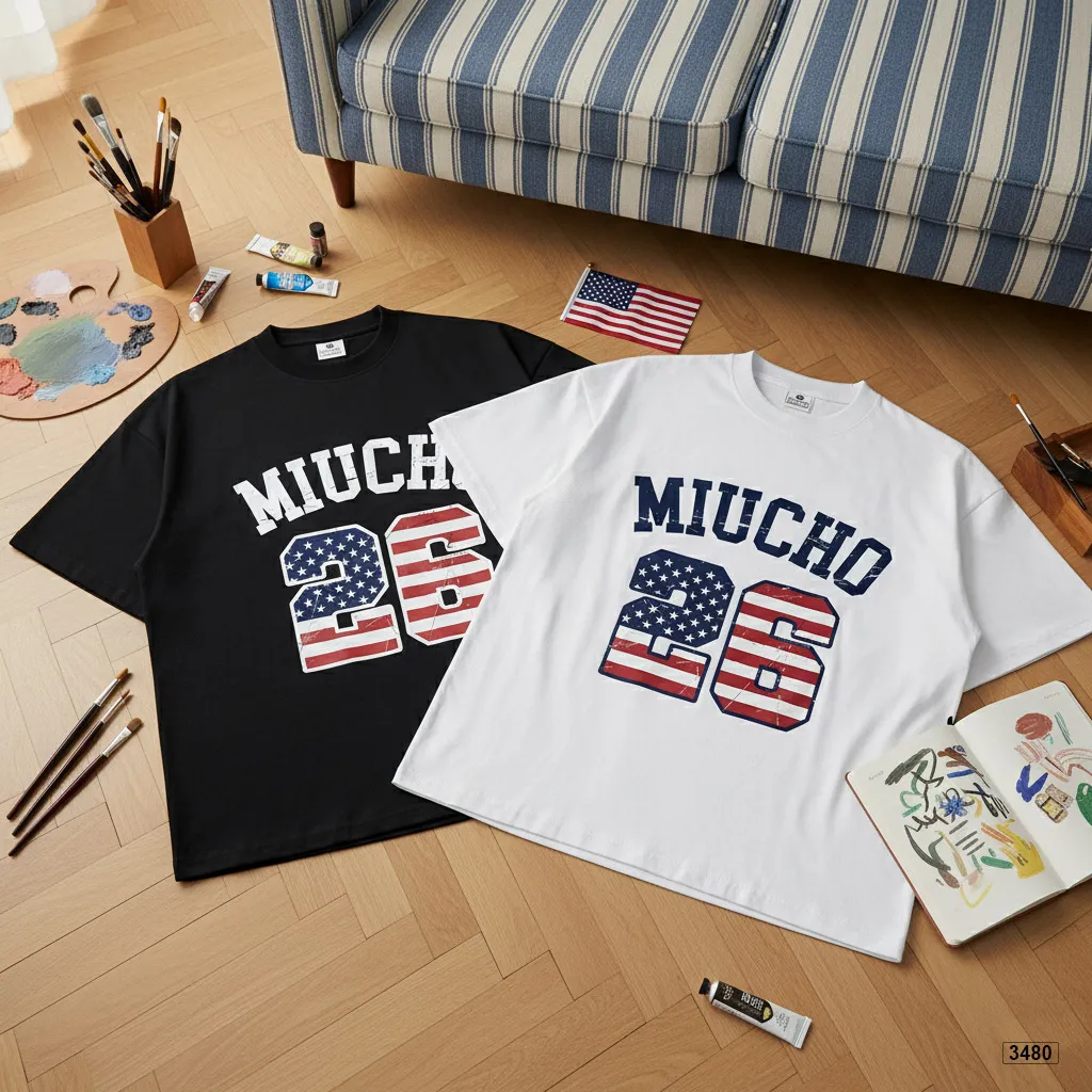 Áo thun boxy nam nữ tay ngắn cá tính Miucho 3480_thumbnail_7