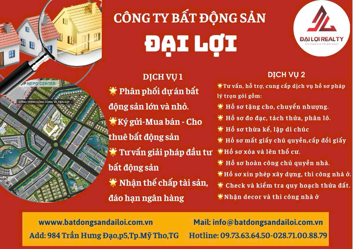 Dịch vụ hồ sơ nhà đất Đại Lợi