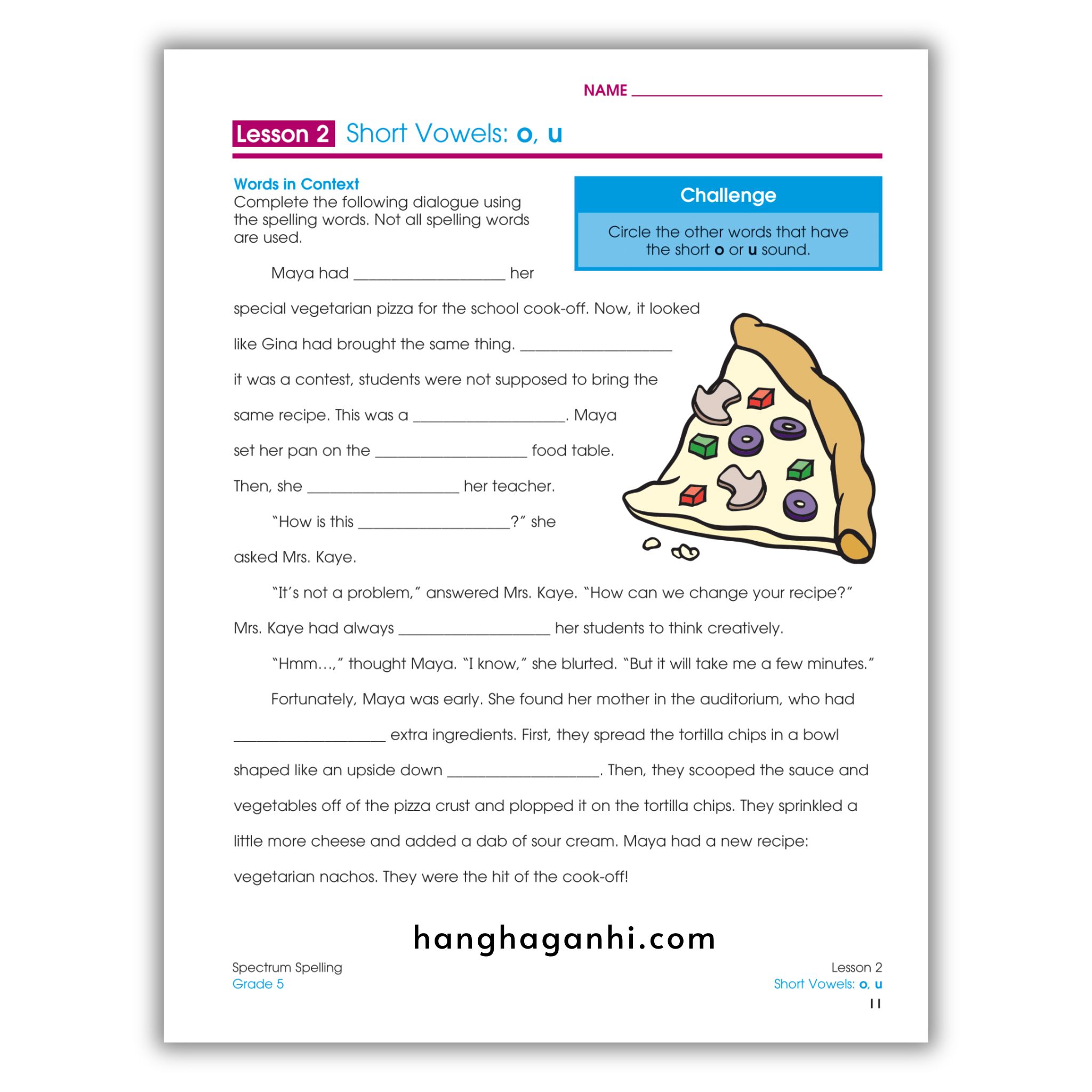 Sách Spectrum Spelling Workbook Grade 5_thumbnail_14