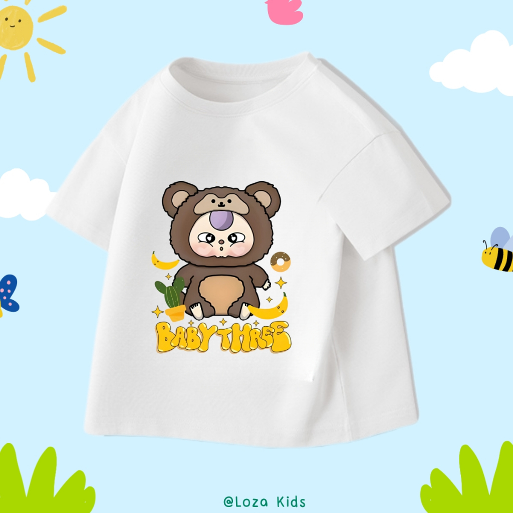 Áo thun trẻ em in hình Baby Three - Loza Kids AT033_thumbnail_3