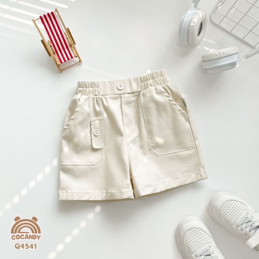 Quần cộc kaki BE phối túi cách điệu_thumbnail_3