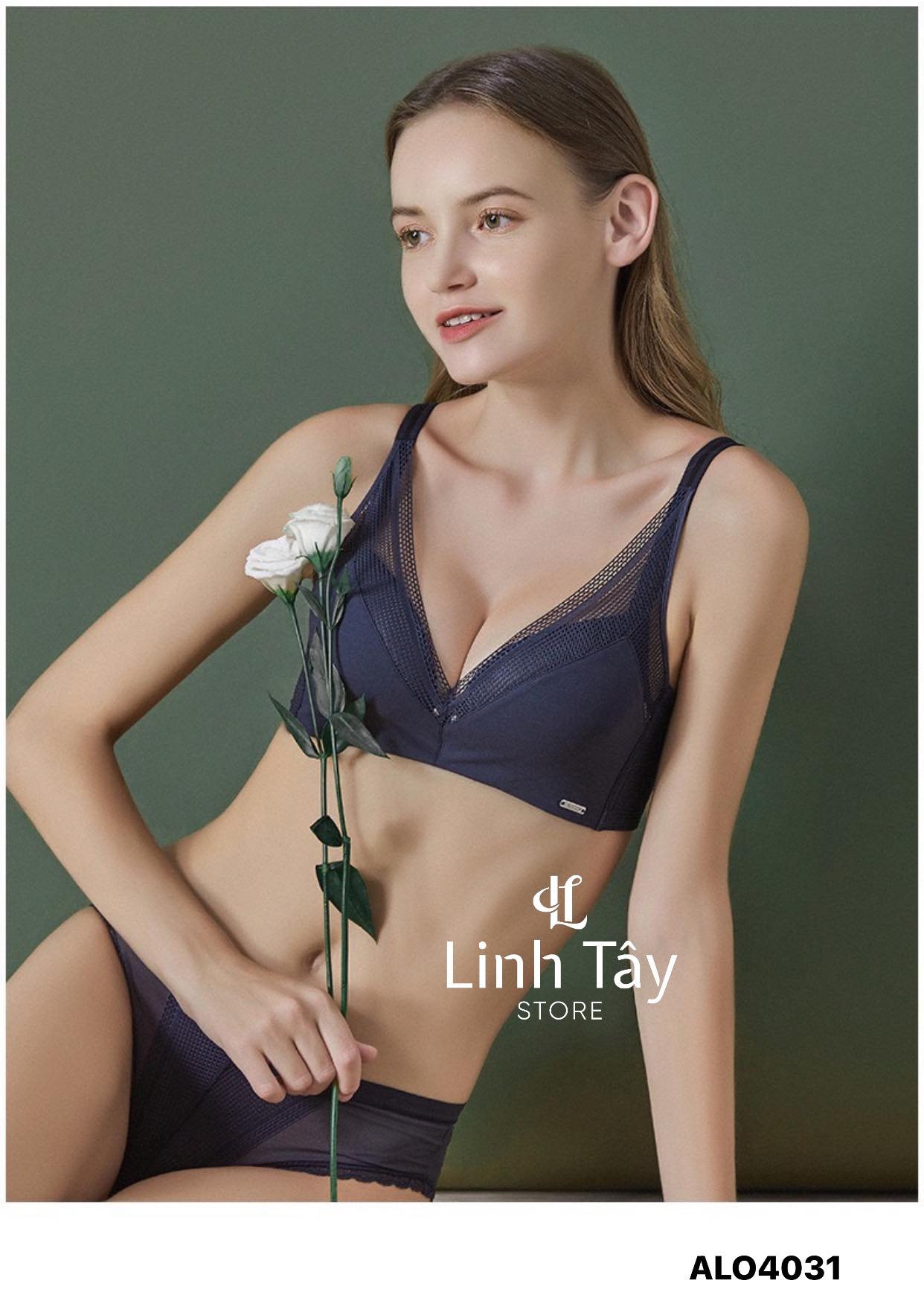 Áo Lót Phối Ren Tinh Tế Chất Liệu Mềm Mại 