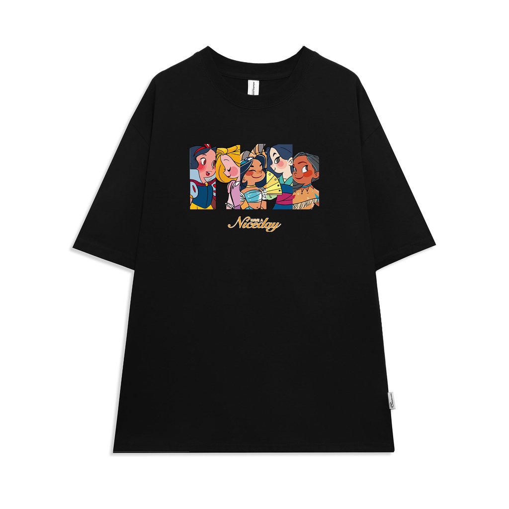 Áo phông nữ form rộng tay lỡ unisex đẹp chất vải cotton hàn quốc AT099 Miucho in hình_thumbnail_11