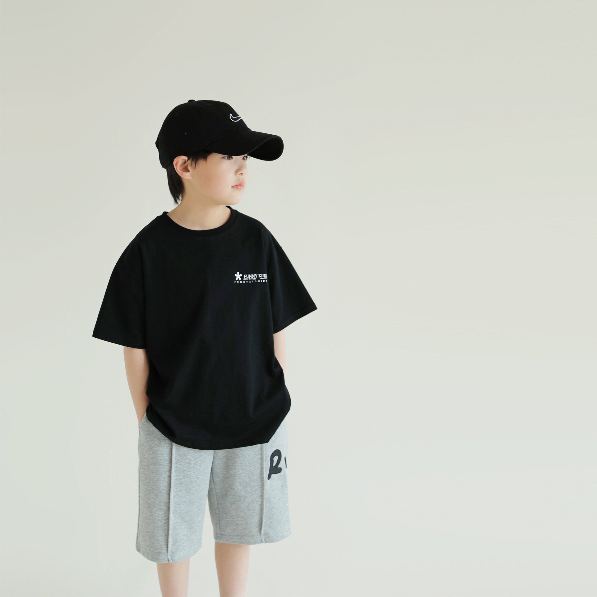 Áo cotton in Funny kids AO24016