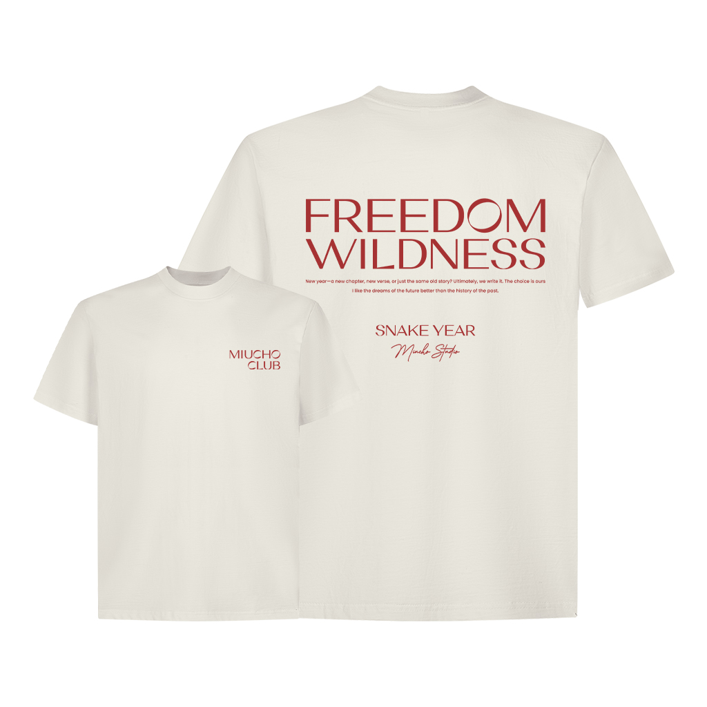 Áo phông tết form rộng 1888 Miucho Club chất vải cotton 2c 250gsm cổ tròn in basic_thumbnail_0