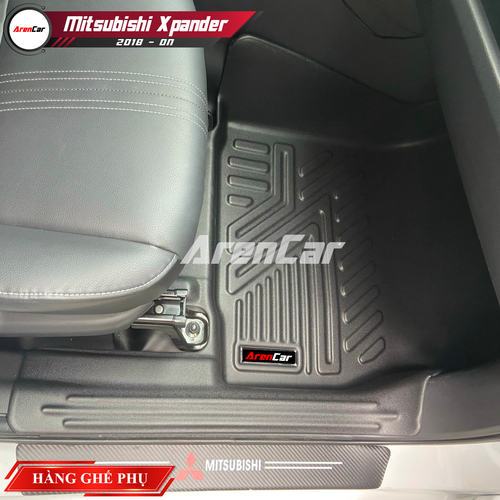 [Aren Car] Thảm Lót Sàn Ô Tô TPE Khuôn Đúc Mitsubishi Xpander_thumbnail_2